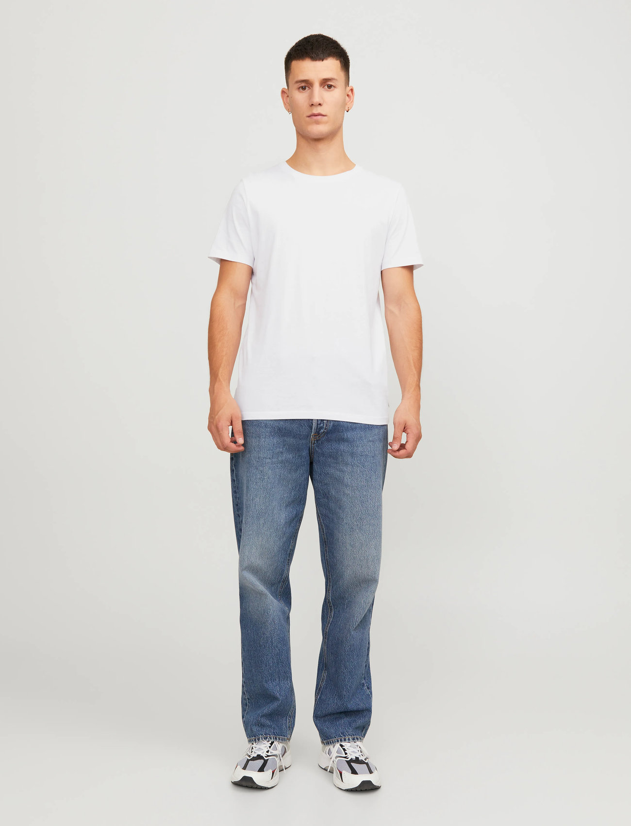 Jack & Jones Jjeorganic Basic Tee Ss O-Ne 5Pk Mp Noos - - S 2