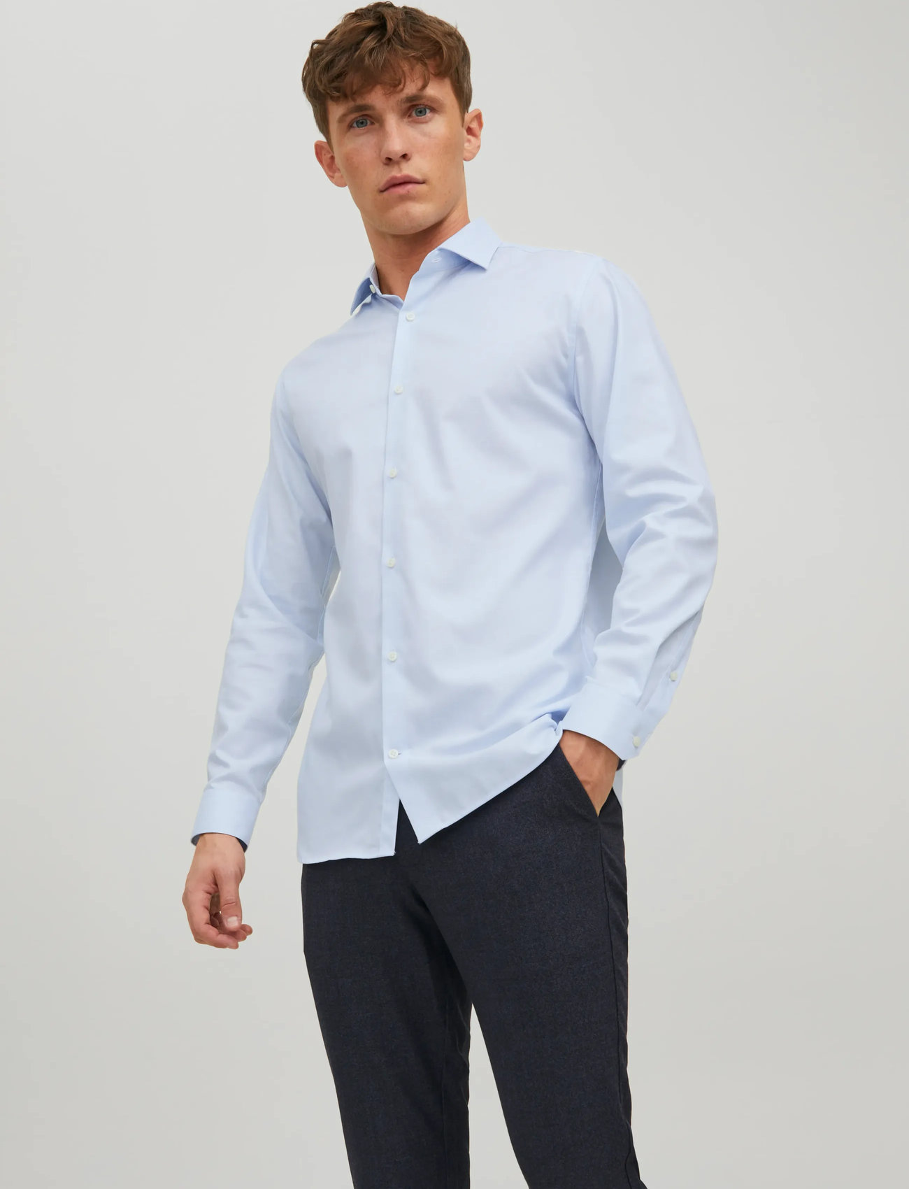 Jack & Jones Jprblaparker Shirt L/S Noos - - S 1
