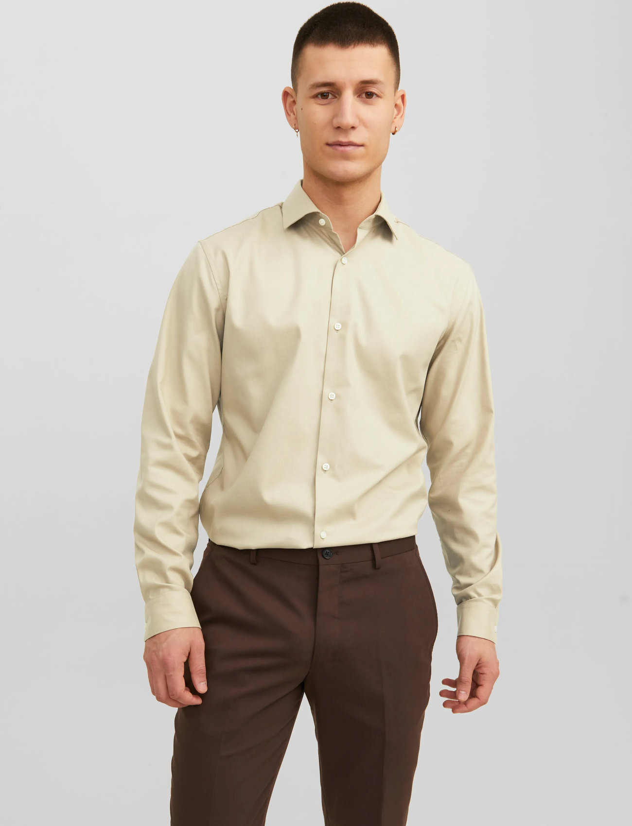 Jack & Jones Jprblaparker Shirt L/S Noos - - S 2