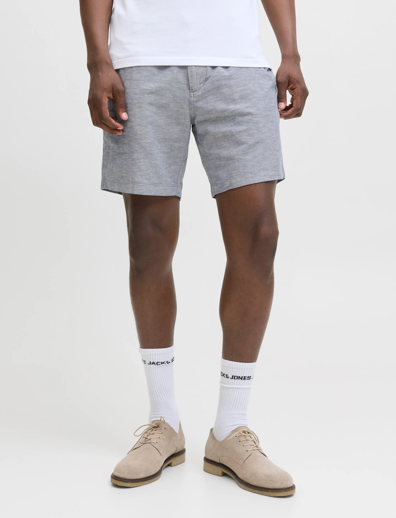 Jack & Jones Jpstace Summer Linen Blend Short Reg Sn - Navy - S 1