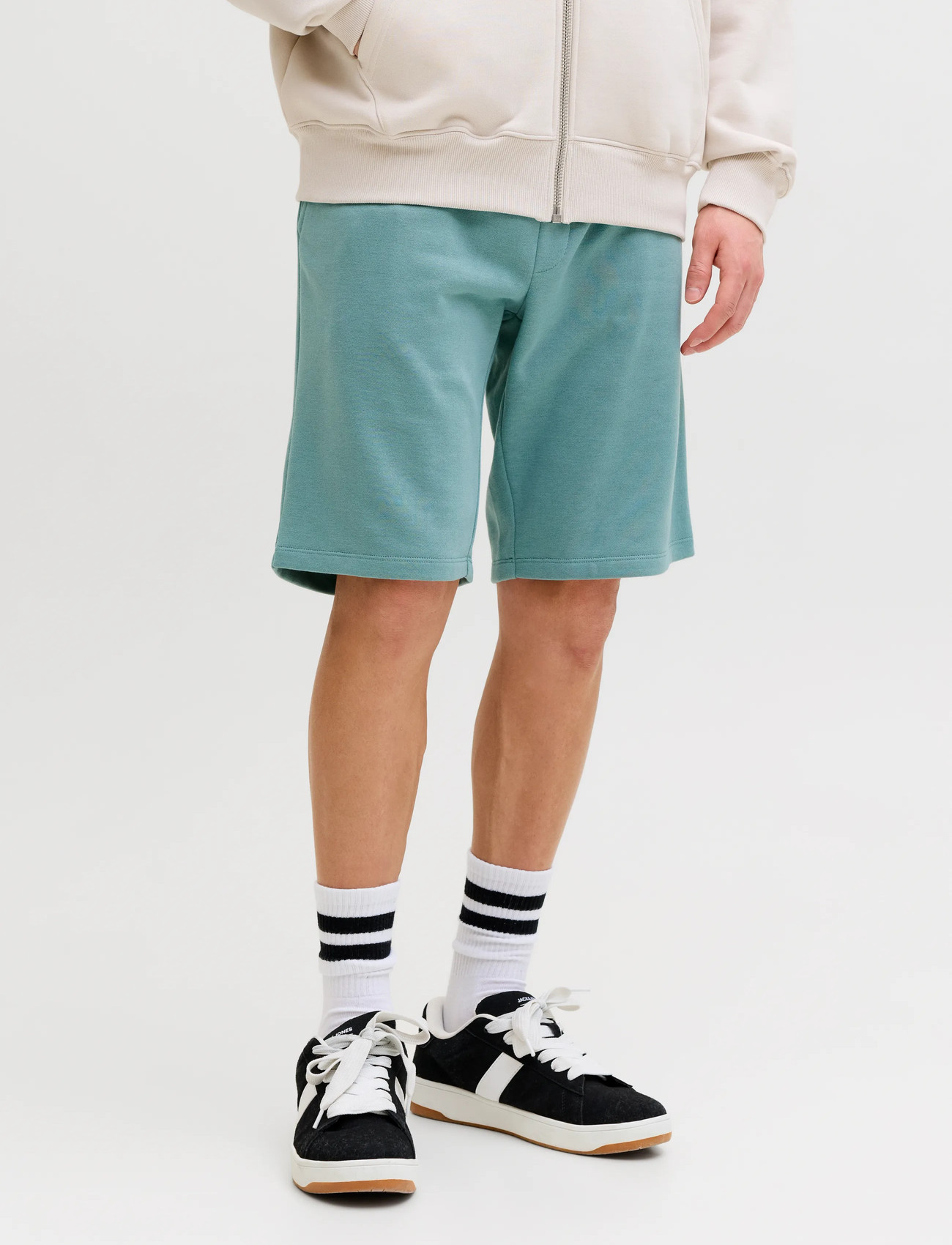 Jack & Jones Jpstgordon Bradley Sweat Shorts Mid Noos - Khaki green - XS 1