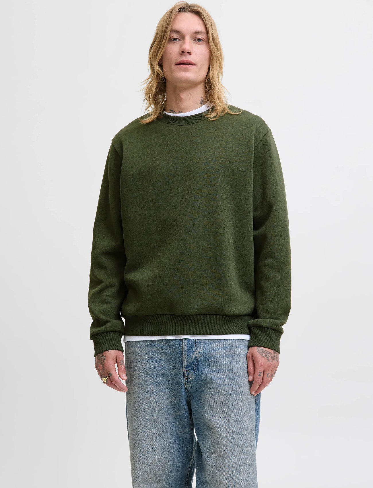 Jack & Jones Jjebradley Sweat Crew Noos - - S 1