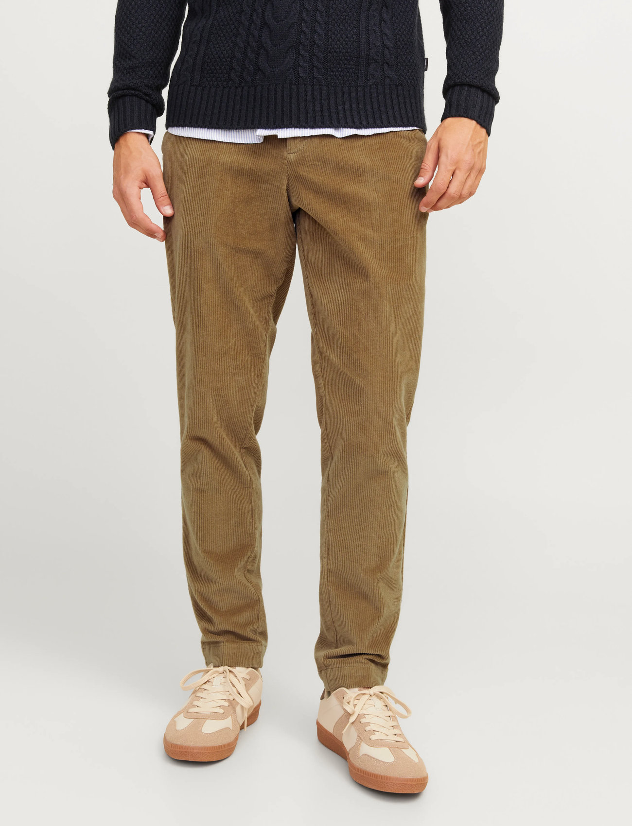 Jack & Jones Jpstace Jjcorduroy Chino Sn - Beige - 28 x 32 2
