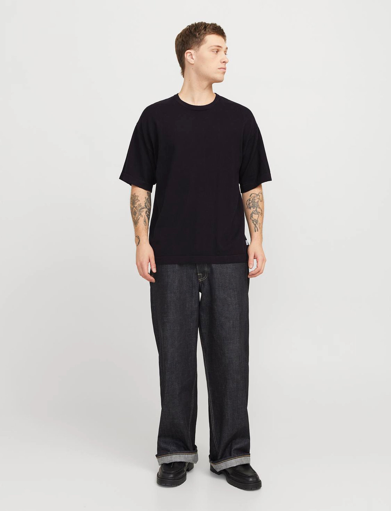 Jack & Jones Jjeemil Knit Tee Ss Ln - - S 1