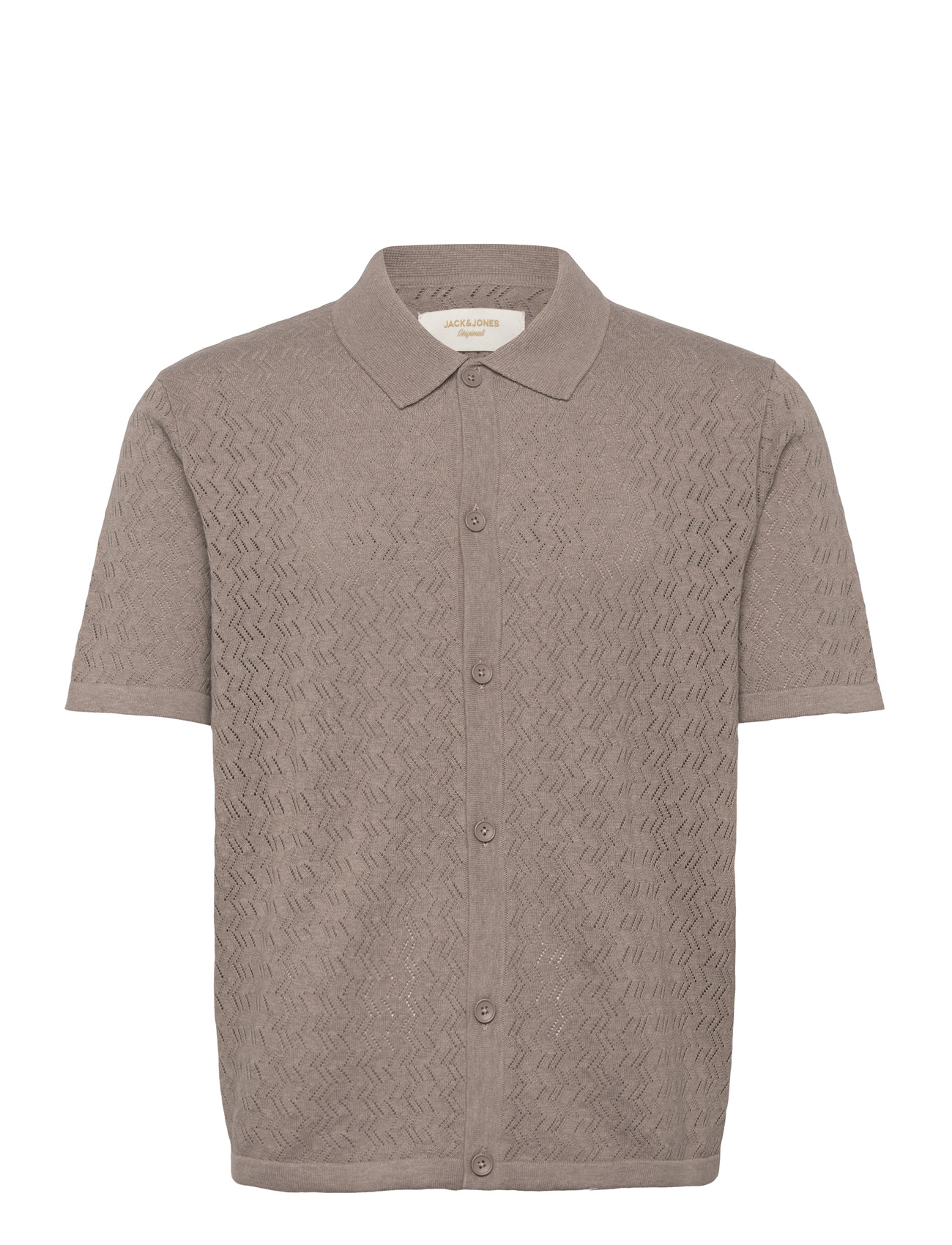 Jack & Jones Jortyler Knit Ss Polo Sn - Cream - S 2