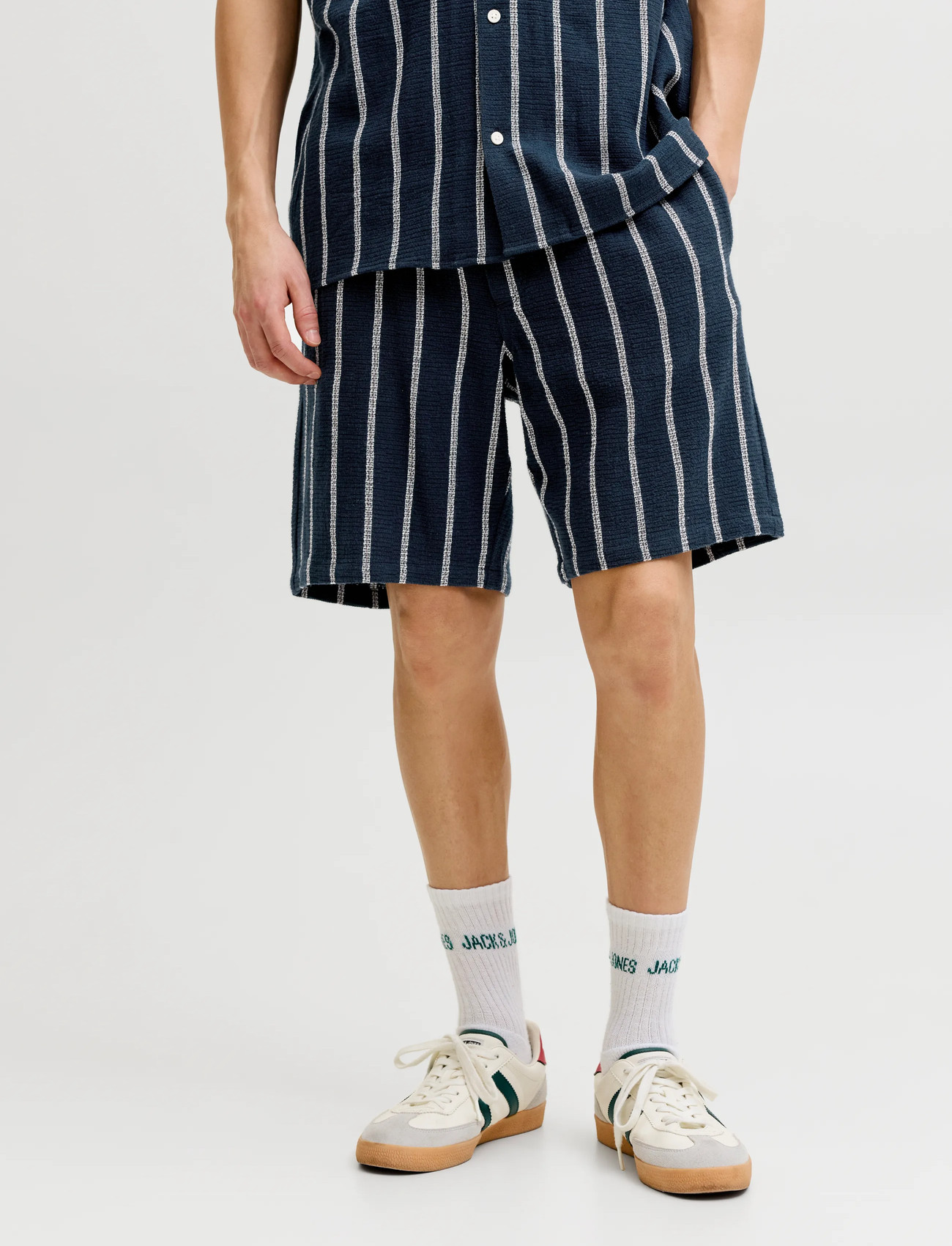 Jack & Jones Jpstjaiden Coba Stripe Jog Shorts Reg Sn - - S 1