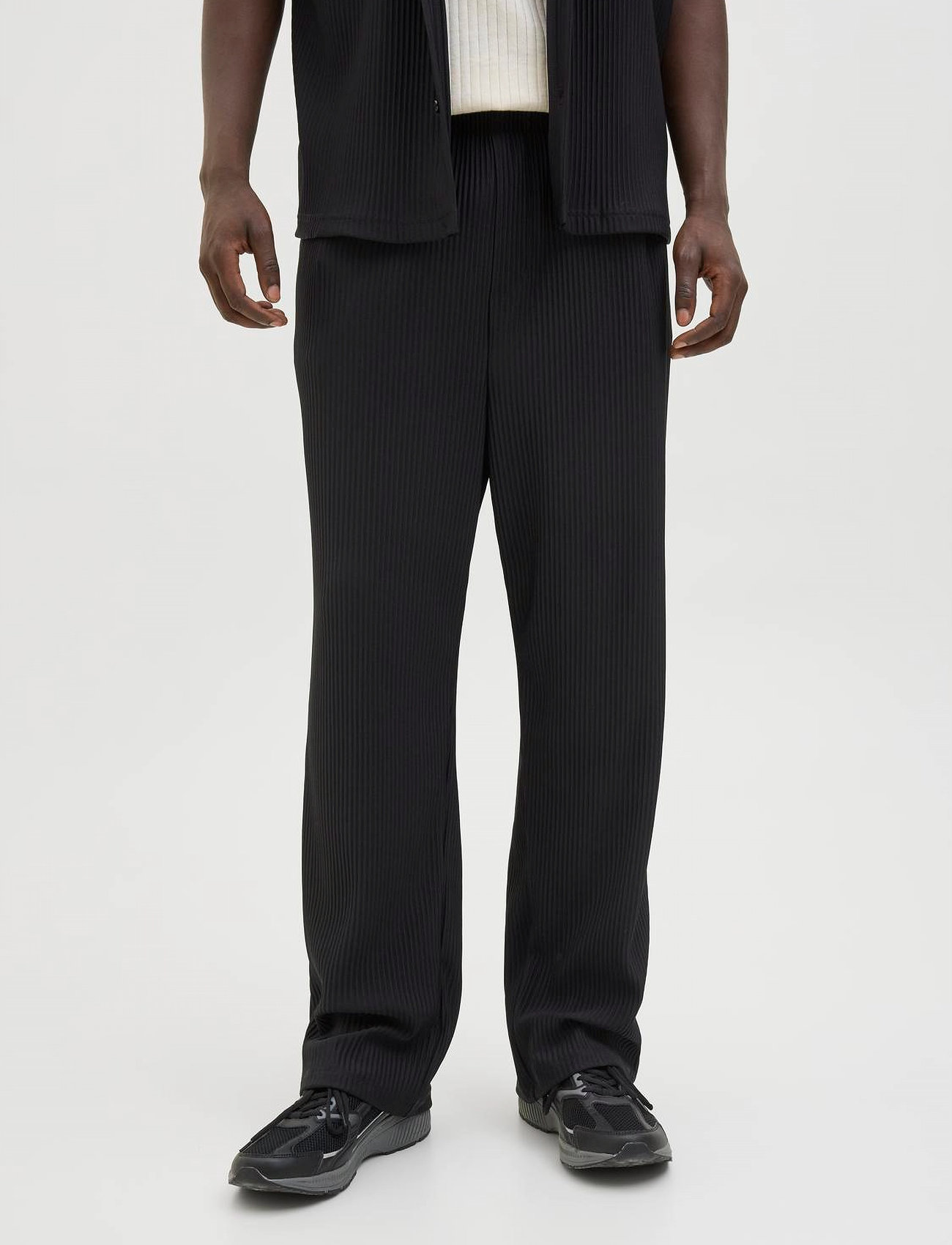 Jack & Jones Jpstkarl Interlude Plisse Sweat Pants - - M 1