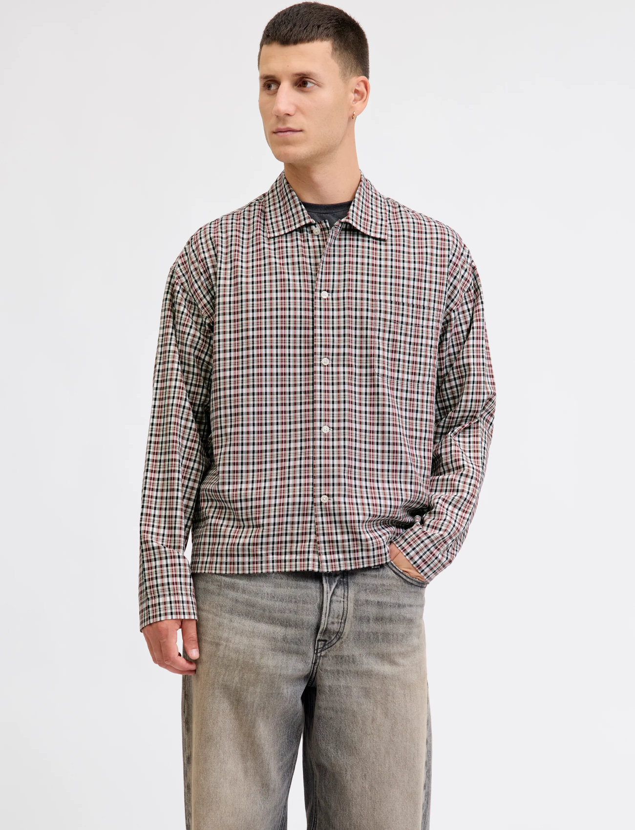 Jack & Jones Joraustin Clean Check Shirt Ls Sn - - XL 1