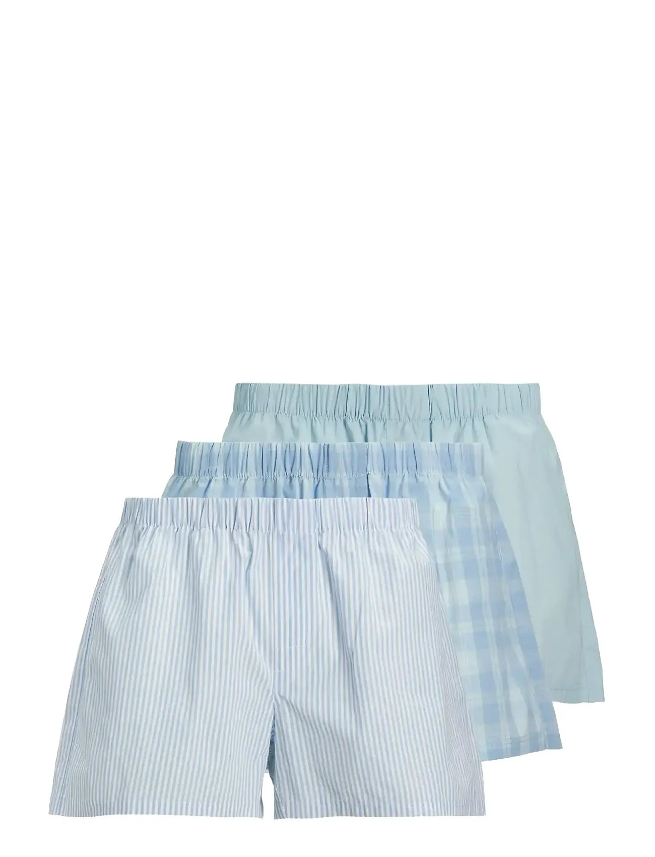 Jack & Jones Jacmilano Woven Boxers 3 Pack Noos - Navy - S 1