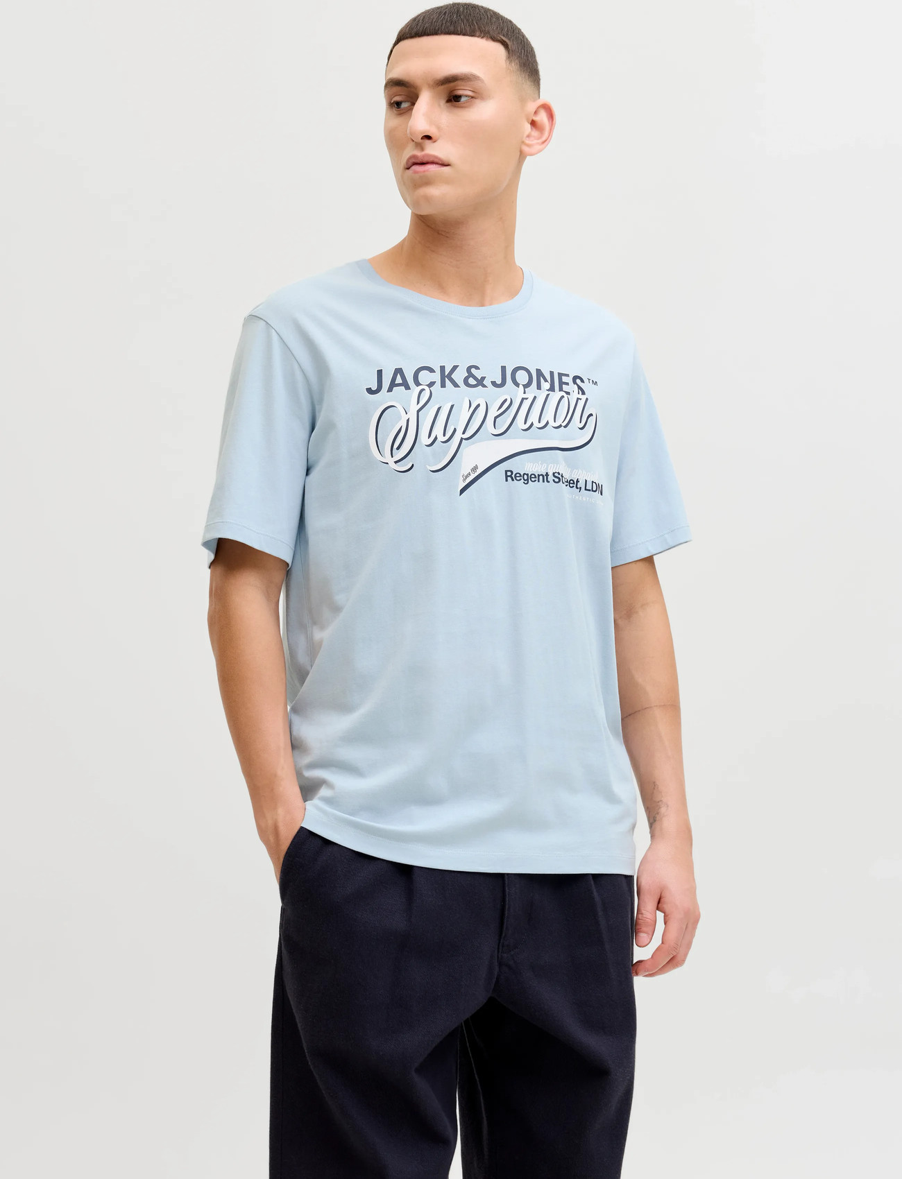 Jack & Jones Jjelogo Tee Ss O-Neck 2 Col Ss26 Sn - - XS 8