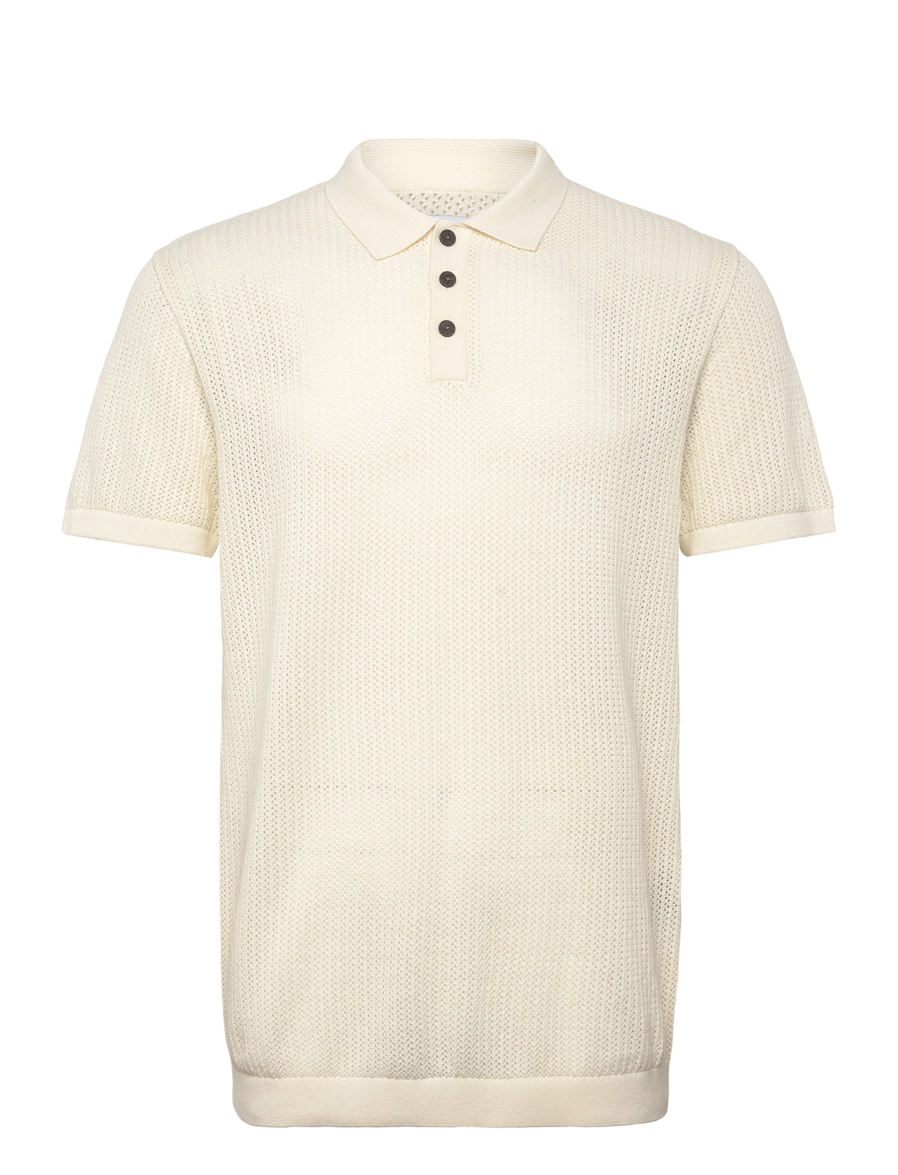 Jack & Jones Jjjess Knit Polo Ss - Beige - XS 2