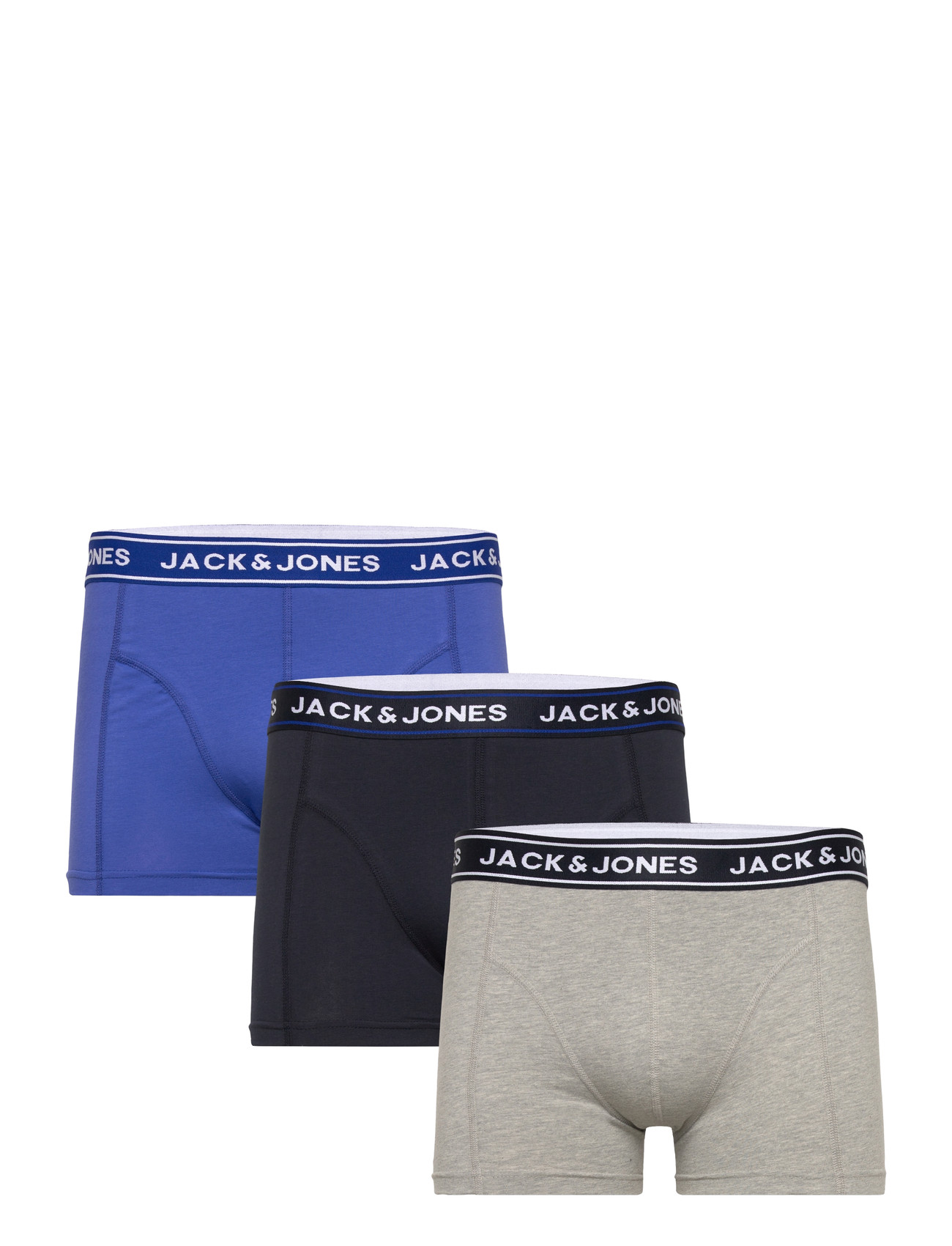 Jack & Jones Jacdanny Solid Trunks 3 Pack - Blue - S