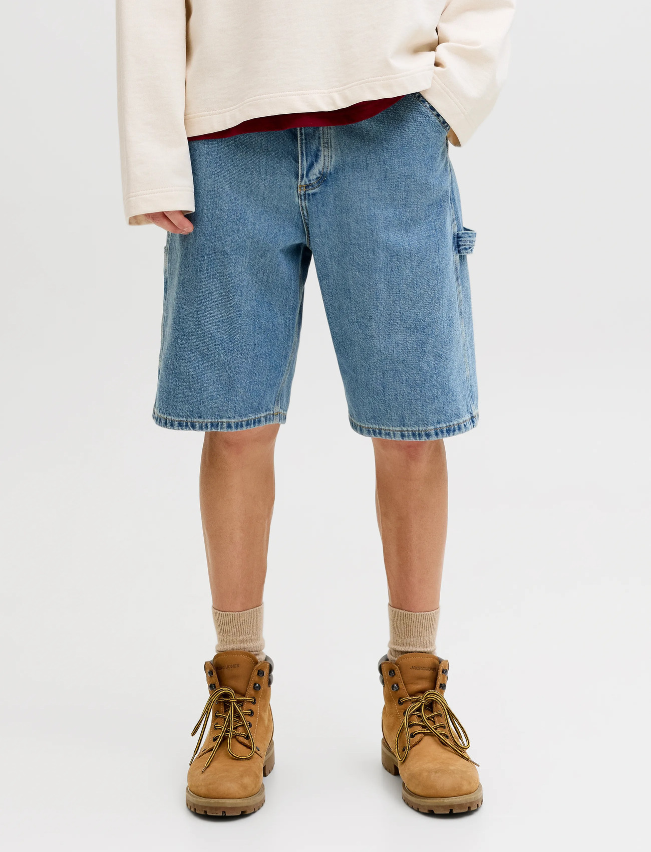 Jack & Jones Jjialex Jjcarpenter Shorts Ns 830 - Blue - S 1