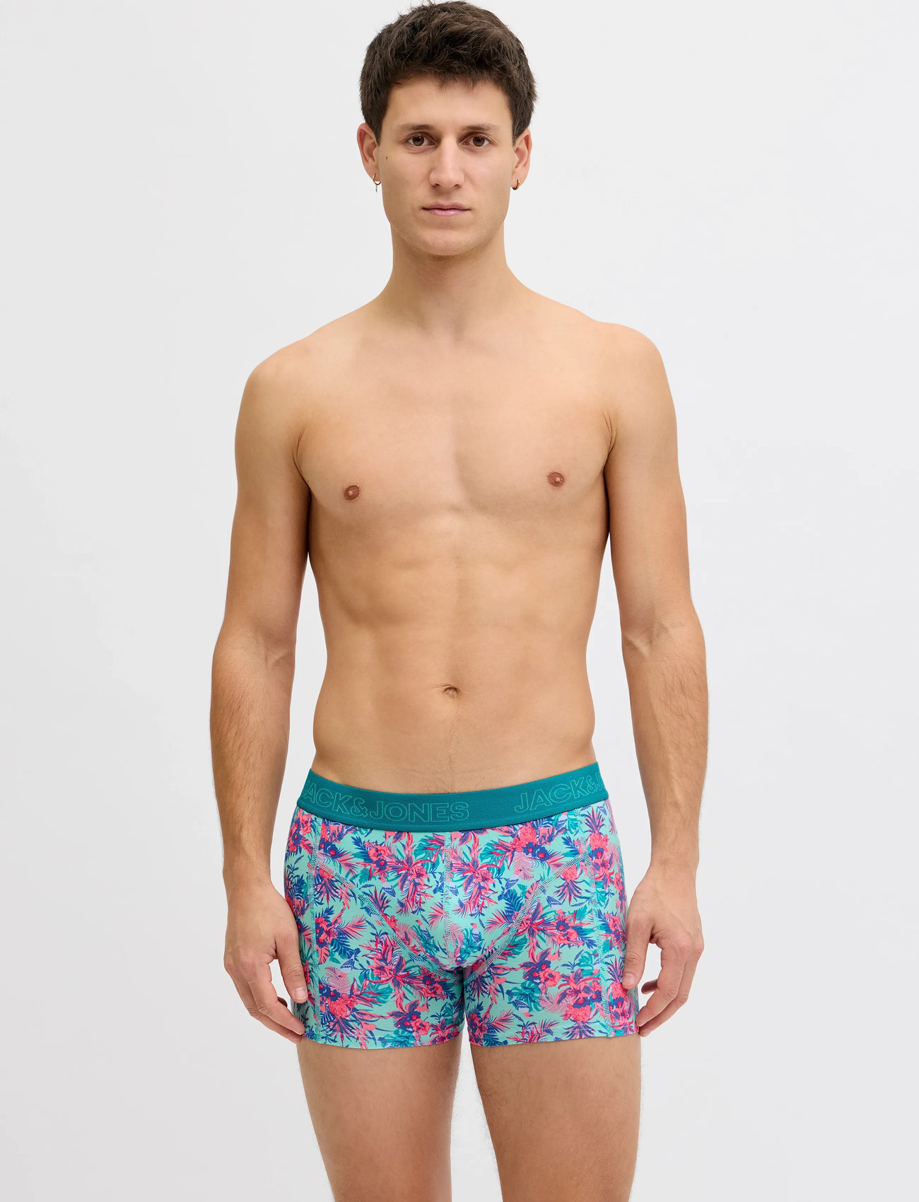 Jack & Jones Jacexotic Leaves Trunks 3 Pack Sn - Multi/patterned - S