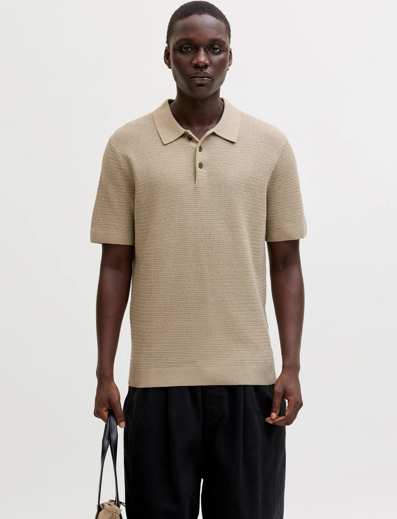Jack & Jones Jprbluriley Knit Polo Ss Sn - - XS 1