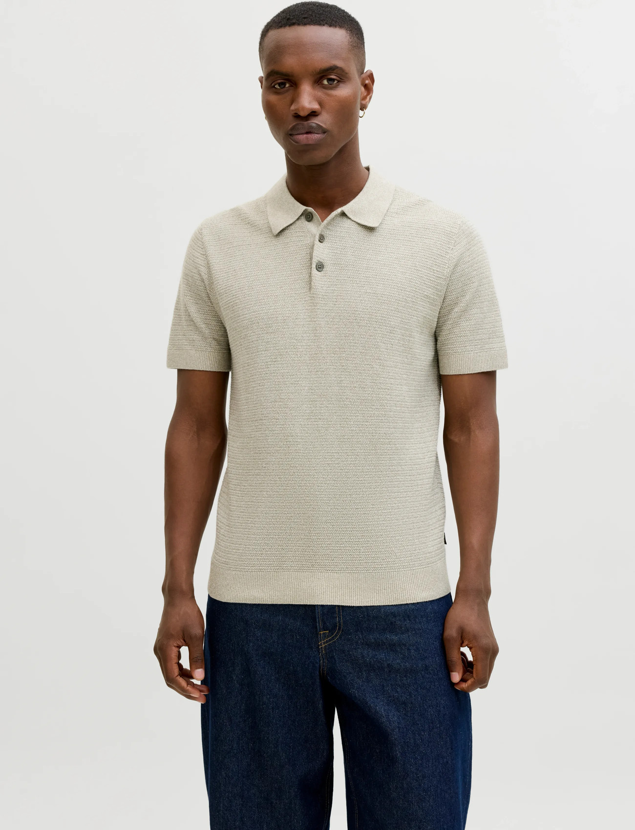 Jack & Jones Jprbluriley Knit Polo Ss Sn - - XS 2