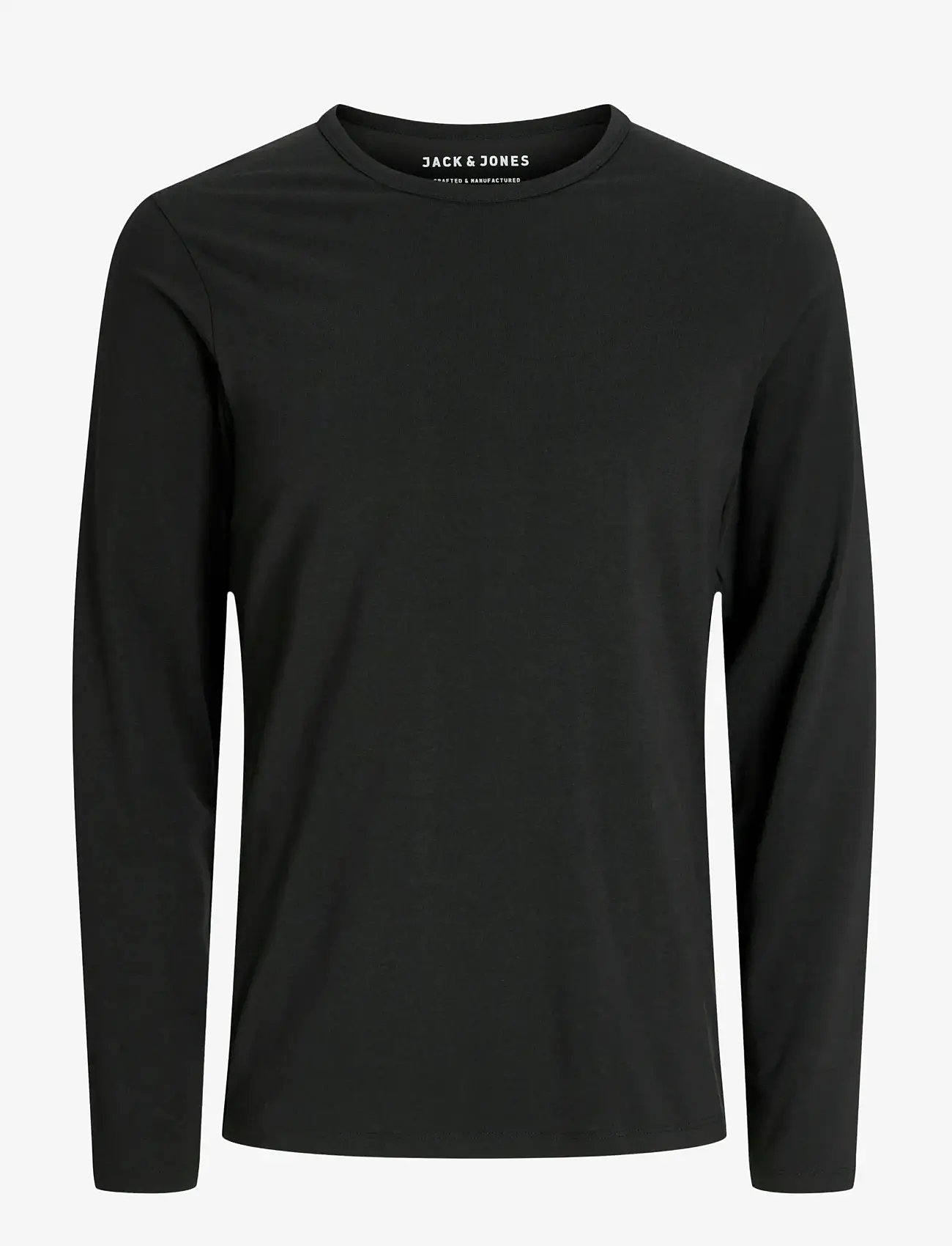 Jack & Jones - JJEBASIC O-NECK TEE L/S NOOS - langärmelig - black - 1