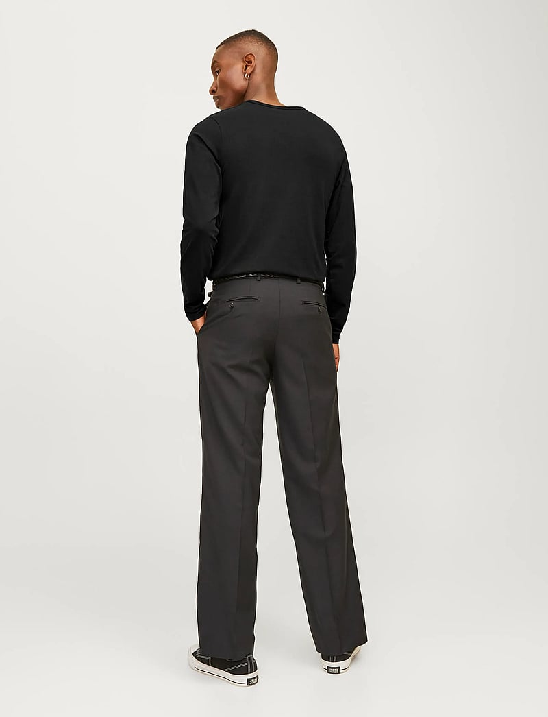 Jack & Jones - JJEBASIC O-NECK TEE L/S NOOS - langärmelig - black - 3