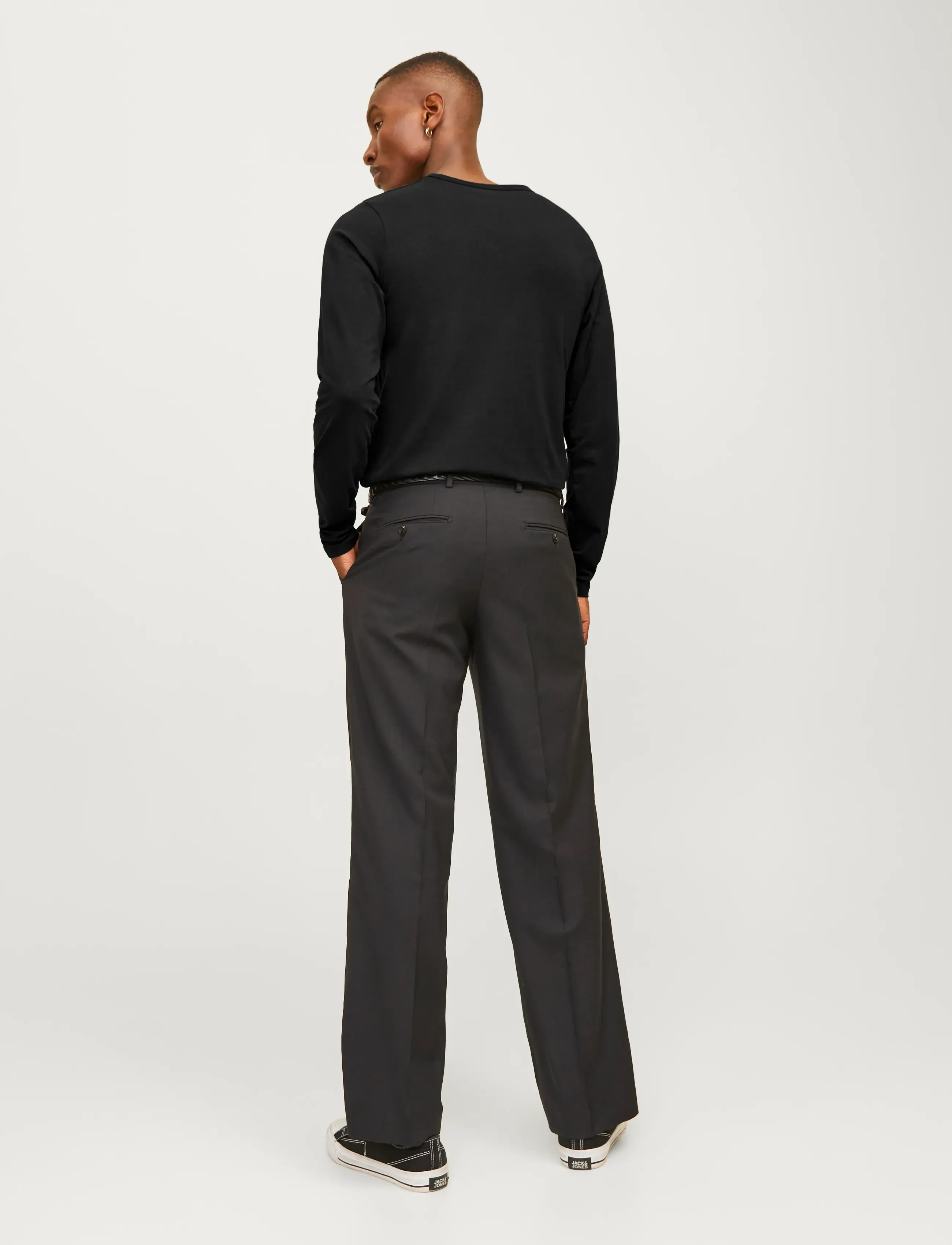 Jack & Jones - JJEBASIC O-NECK TEE L/S NOOS - langärmelig - black - 3