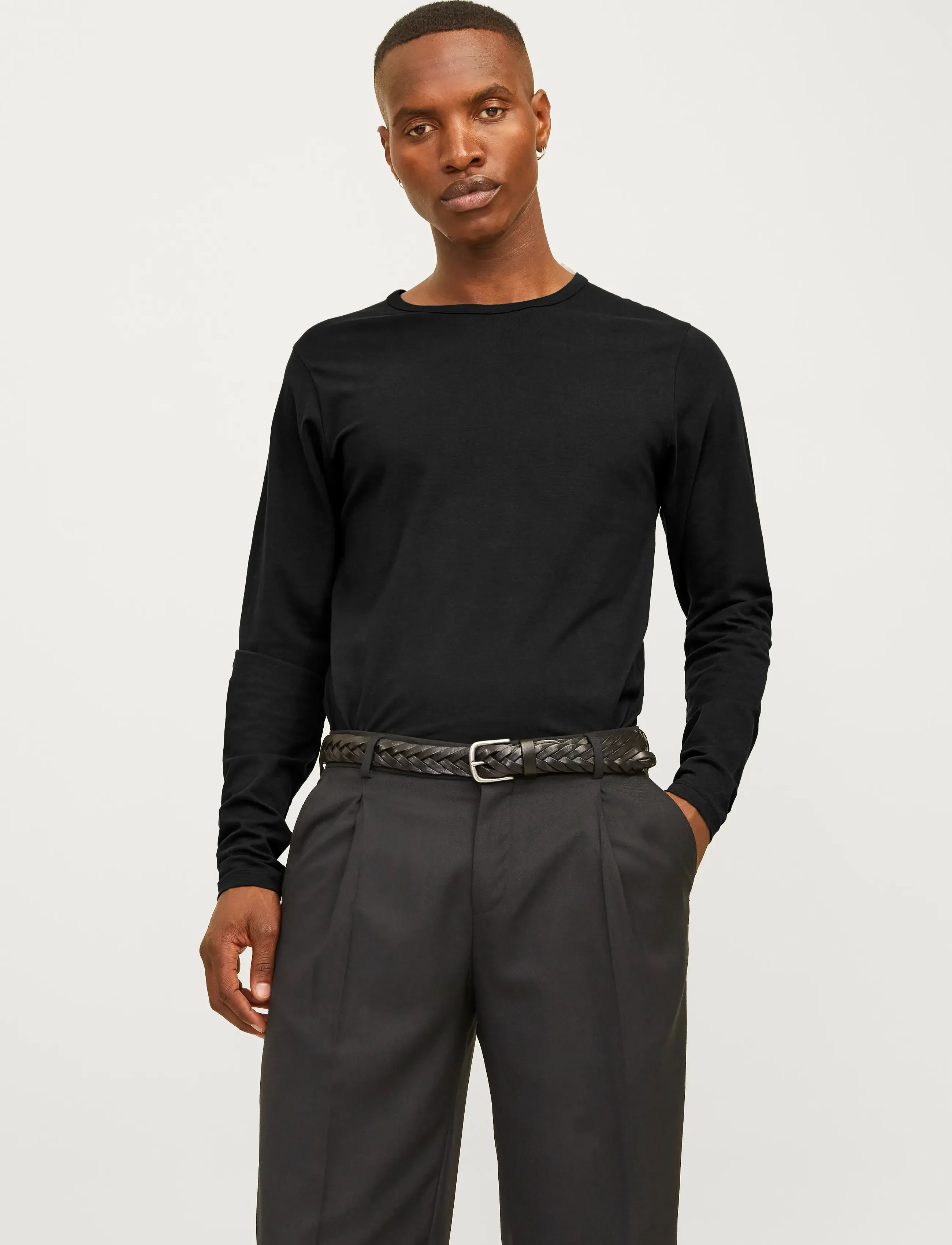 JACK & JONES Jjebasic O-Neck Tee L/S Noos långärmade t-shirts herr – bild 6