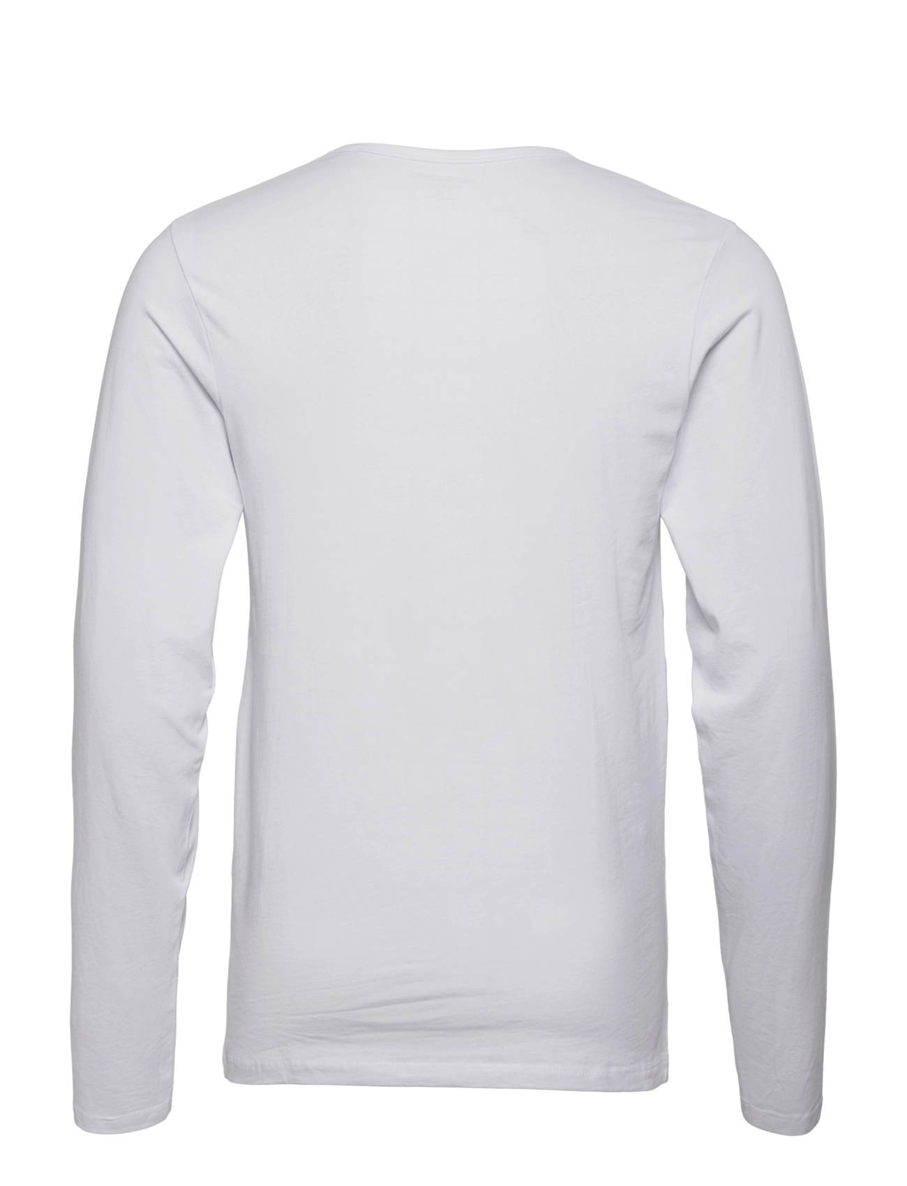 Jack & Jones - JJEBASIC O-NECK TEE L/S NOOS - höstkläder - opt white - 2