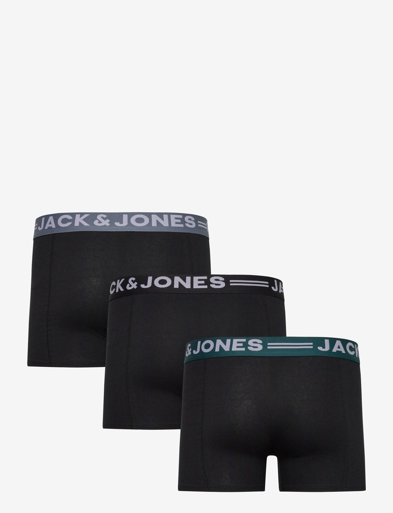 Jack & Jones - SENSE TRUNKS 3-PACK NOOS - multipack underbukser - black - 3