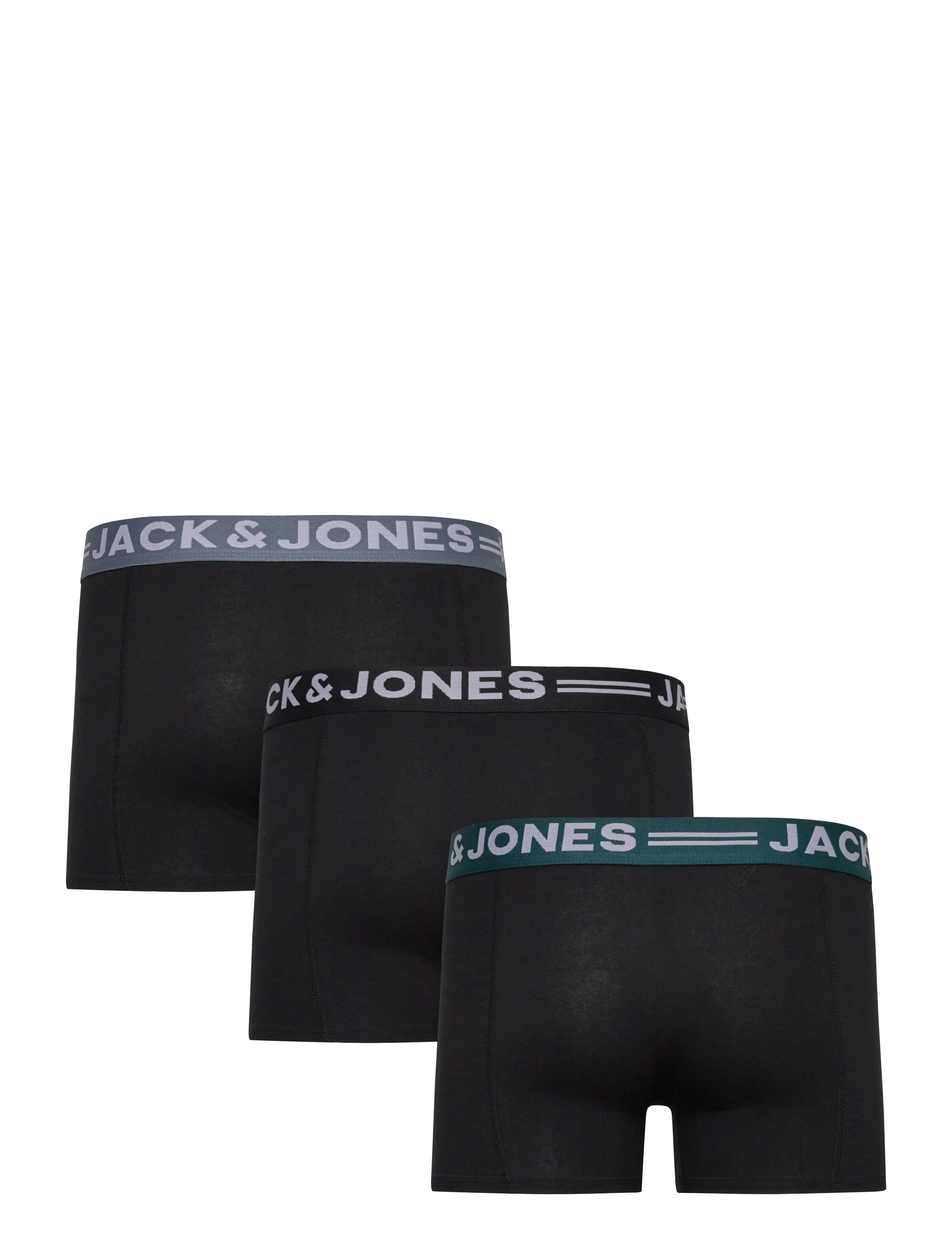 Jack & Jones - SENSE TRUNKS 3-PACK NOOS - aluspükste mitmikpakk - black - 3
