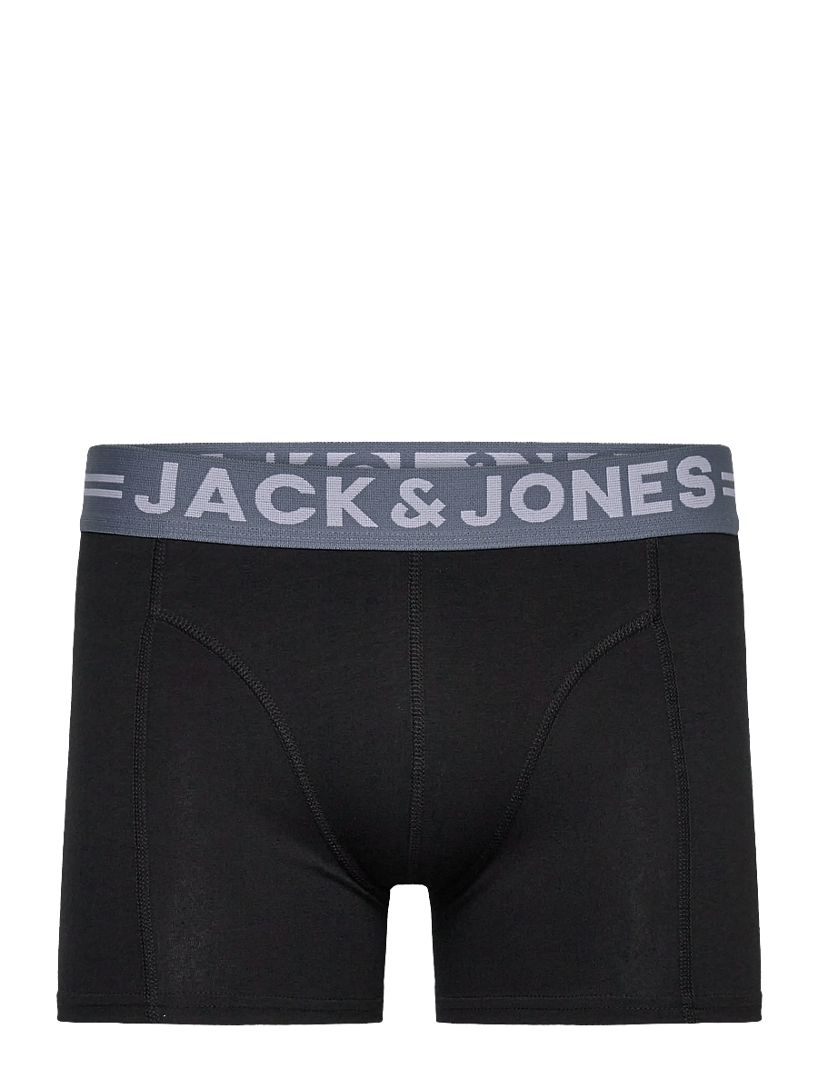 Jack & Jones - SENSE TRUNKS 3-PACK NOOS - unterhosen im multipack - black - 4