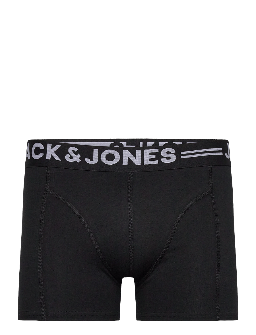 Jack & Jones - SENSE TRUNKS 3-PACK NOOS - unterhosen im multipack - black - 5