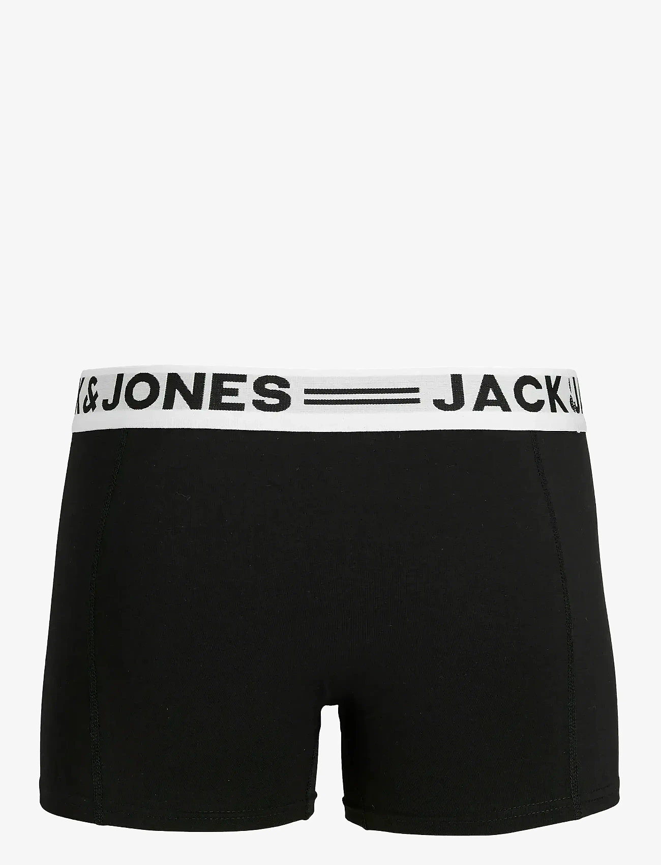 Jack & Jones - SENSE TRUNKS 3-PACK NOOS - unterhosen im multipack - black - 2