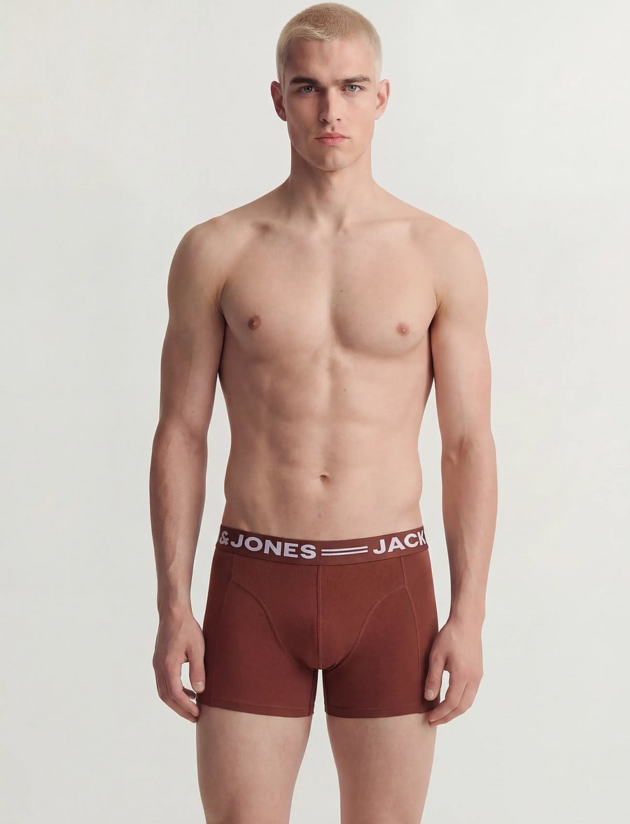 Jack & Jones - SENSE TRUNKS 3-PACK NOOS - multipack underpants - scarab - 0