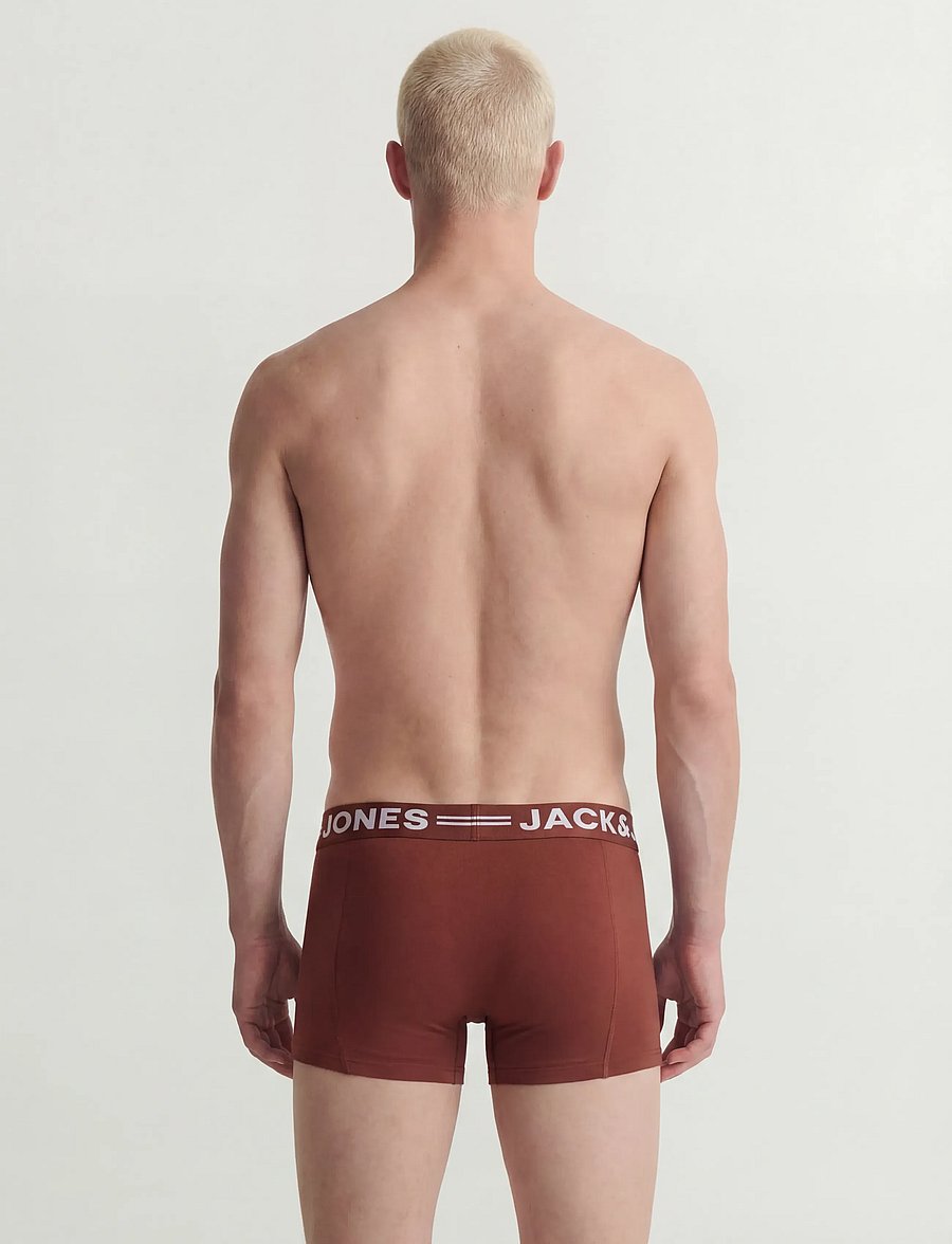 Jack & Jones - SENSE TRUNKS 3-PACK NOOS - multipack underpants - scarab - 4