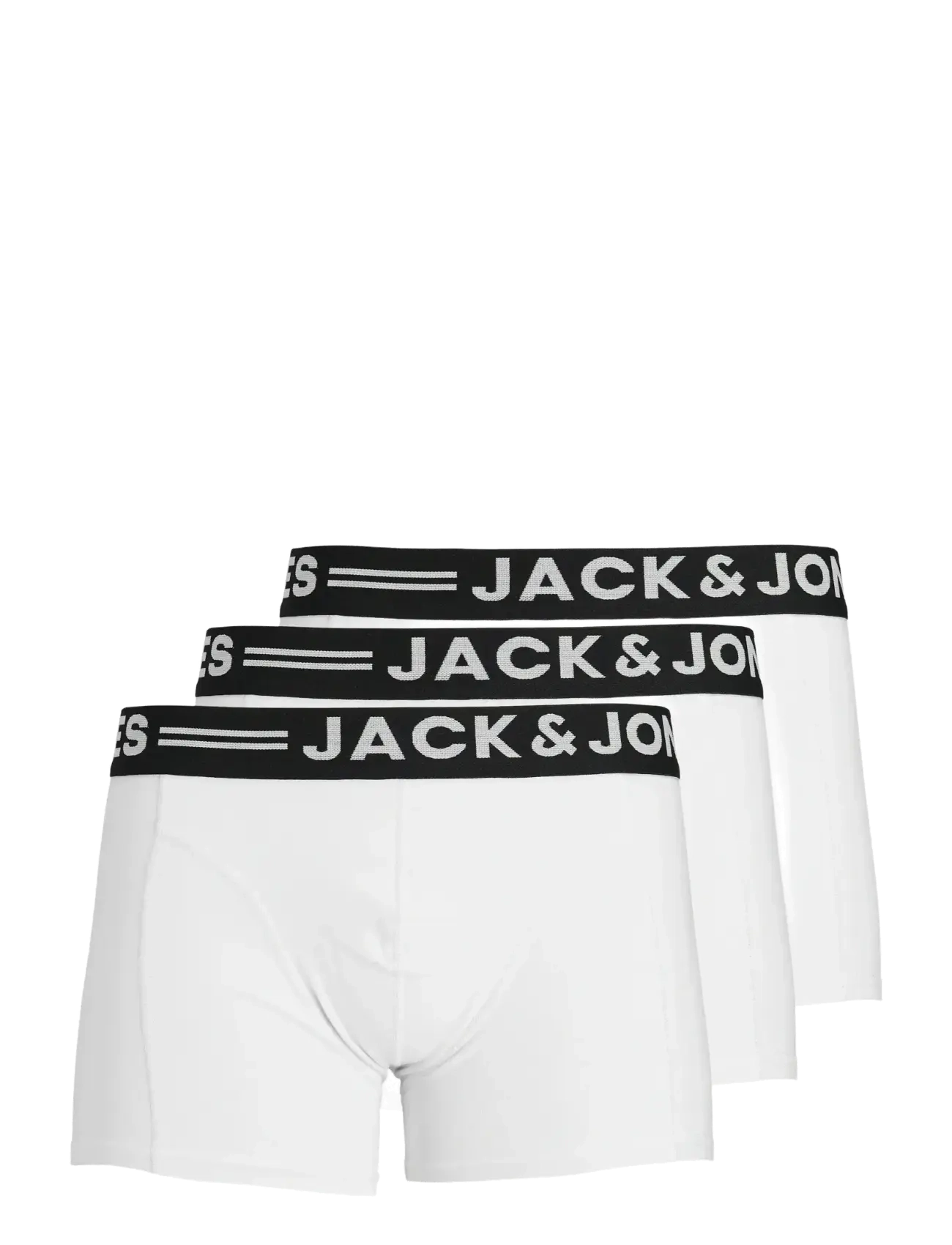 JACK & JONES Sense Trunks 3-Pack Noos Weiß - XL - Herren