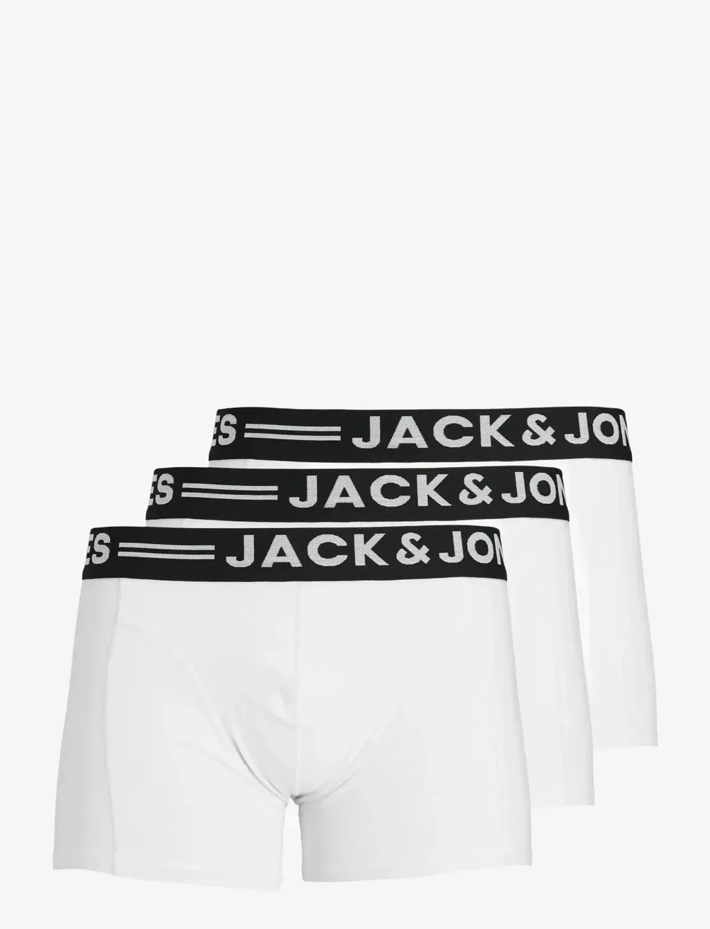 Jack & Jones - SENSE TRUNKS 3-PACK NOOS - aluspükste mitmikpakk - white - 1