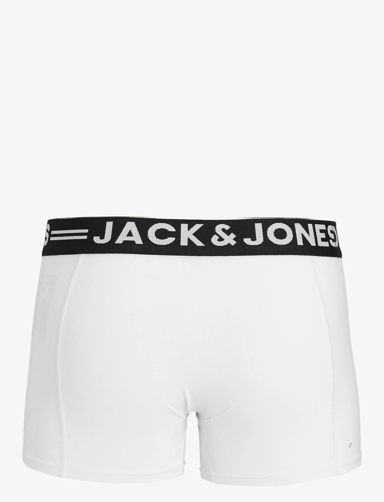 Jack & Jones - SENSE TRUNKS 3-PACK NOOS - alhaisimmat hinnat - white - 1