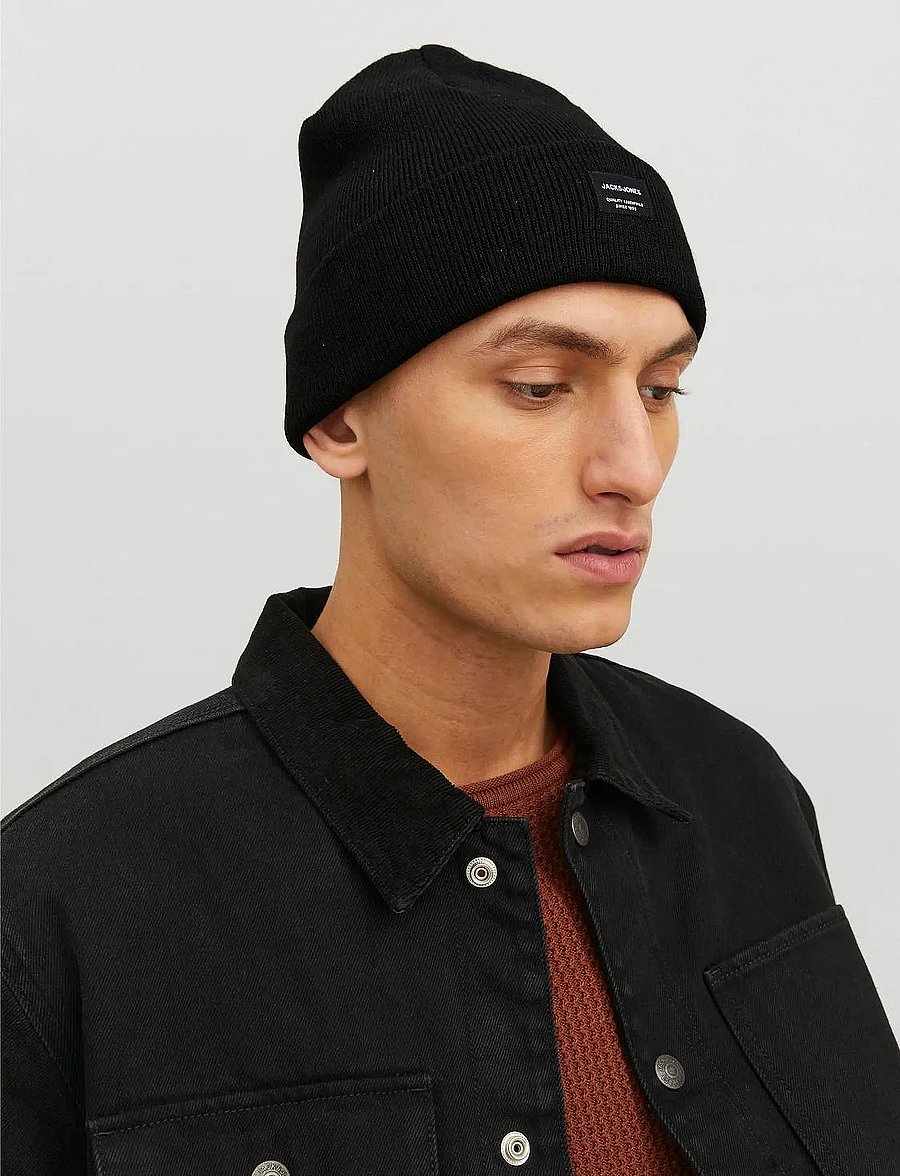 Jack & Jones - JACDNA BEANIE NOOS - collections - black - 3