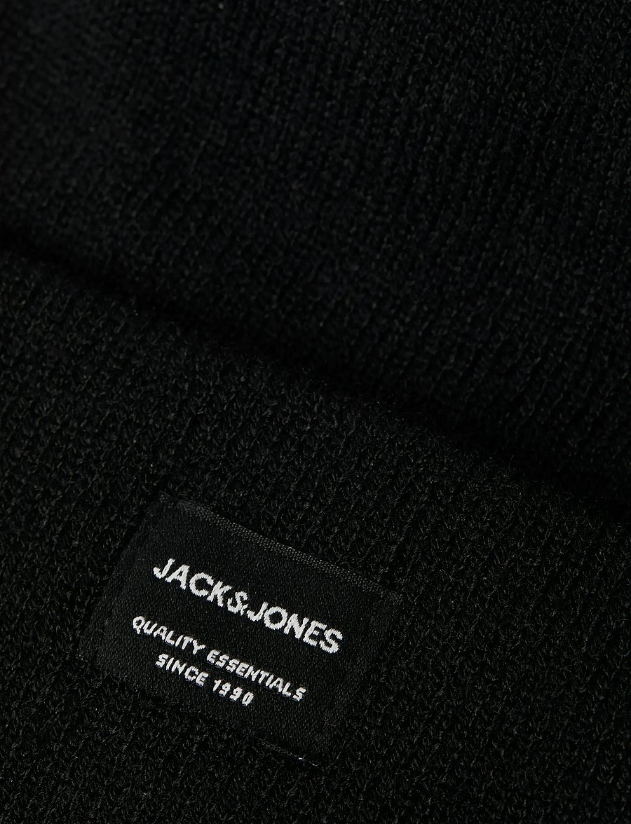 Jack & Jones - JACDNA BEANIE NOOS - collections - black - 4