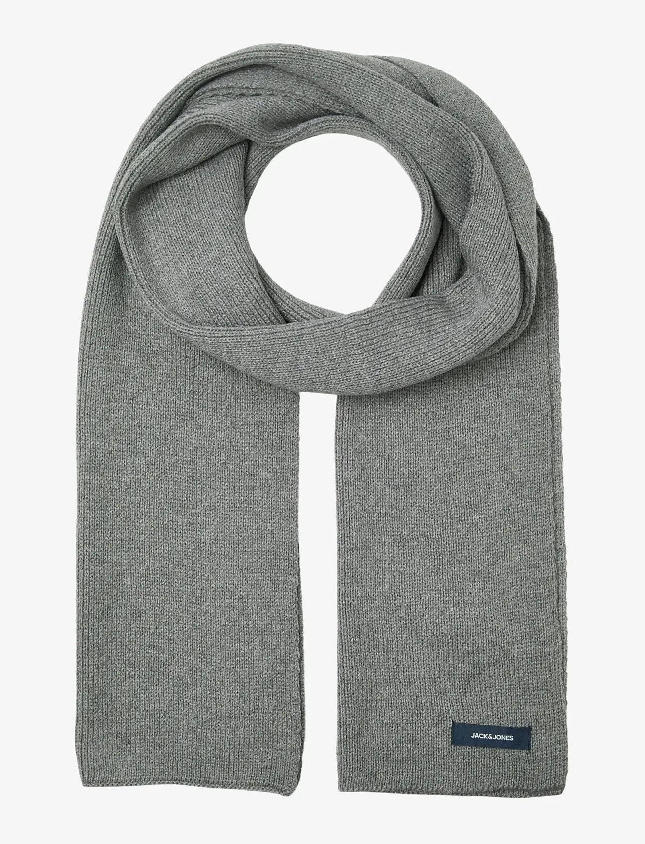 Jack & Jones - JACDNA KNIT SCARF NOOS - halsdukar - grey melange - 1