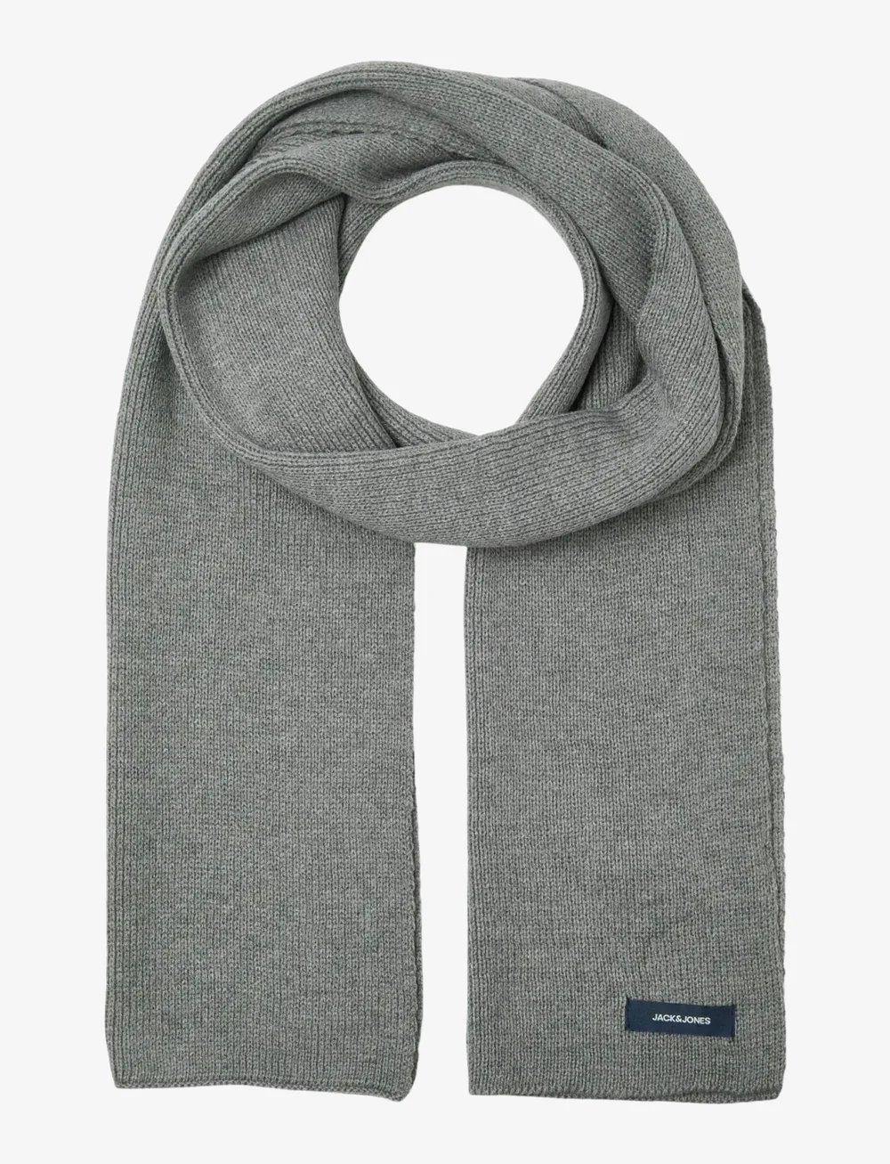 Jack & Jones - JACDNA KNIT SCARF - halsdukar - grey melange - 1