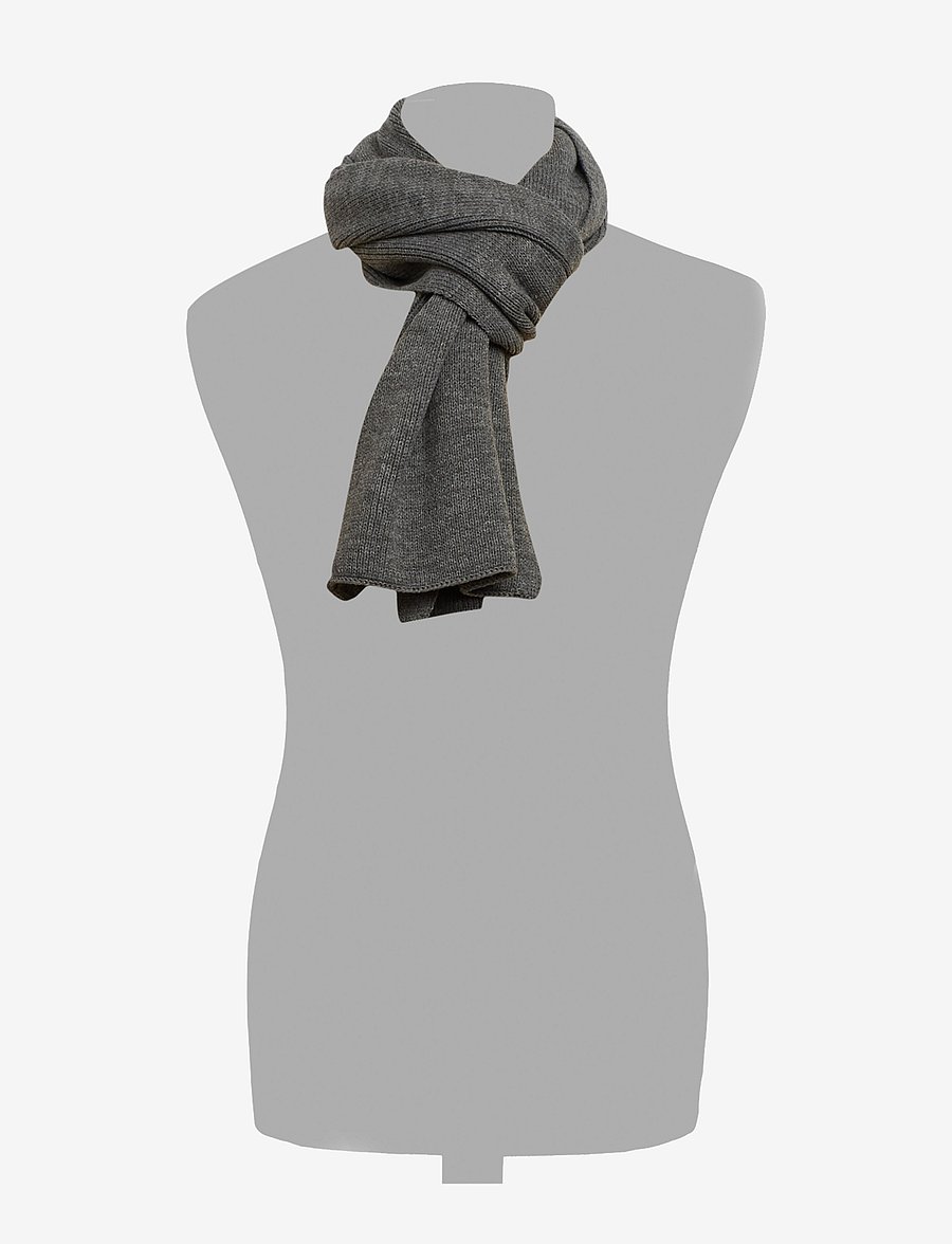 Jack & Jones - JACDNA KNIT SCARF NOOS - winterschals - grey melange - 2