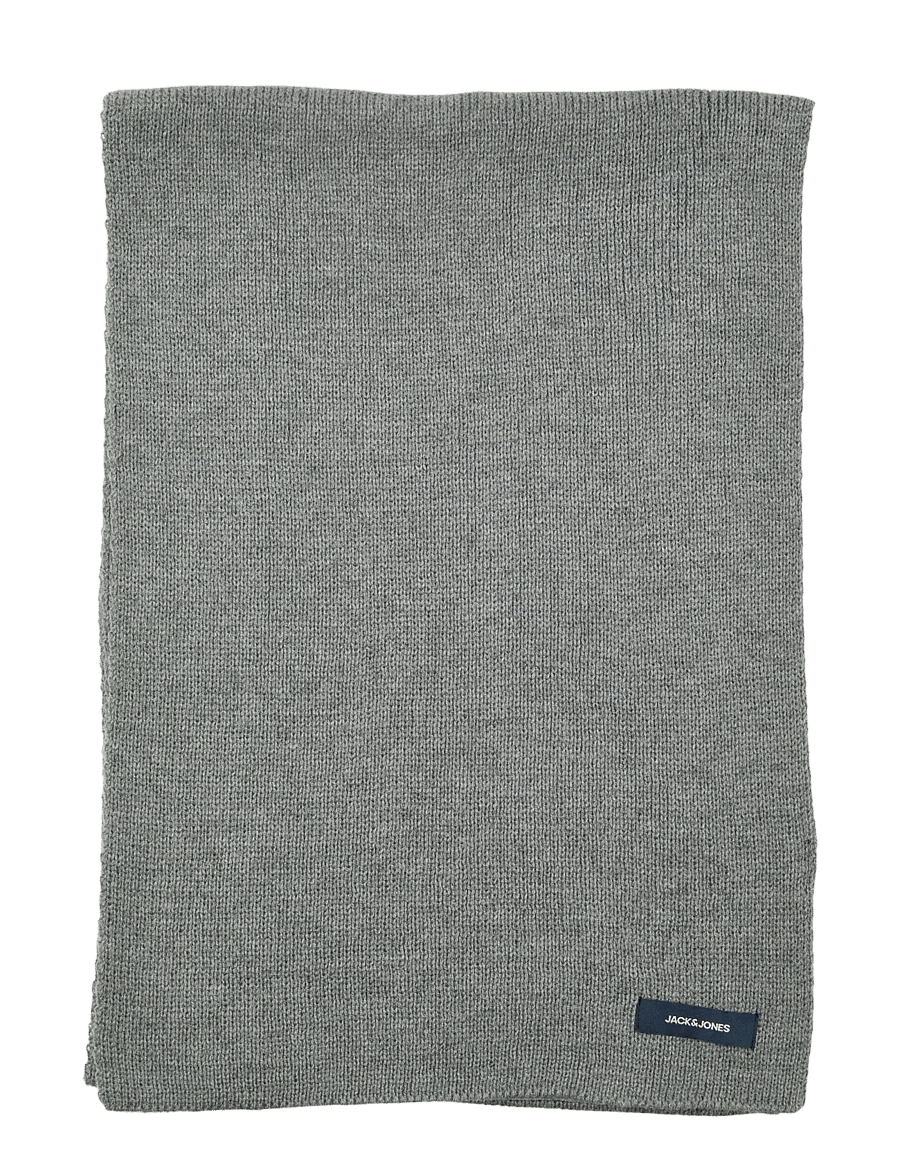 Jack & Jones - JACDNA KNIT SCARF NOOS - winterschals - grey melange - 4