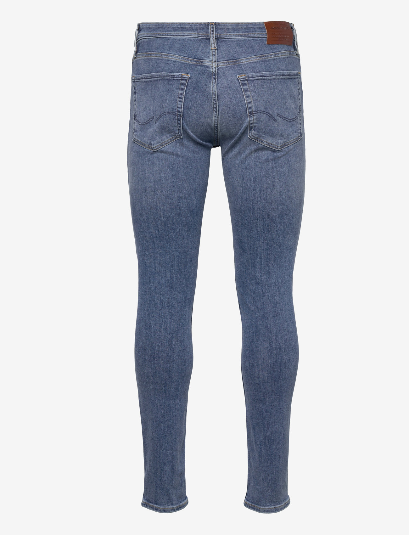 Jeans Skinny Fit Jack &amp; Jones JJILIAM | Blu Scuro | Vita Bassa E Comodi | Cotone Elasticizzato