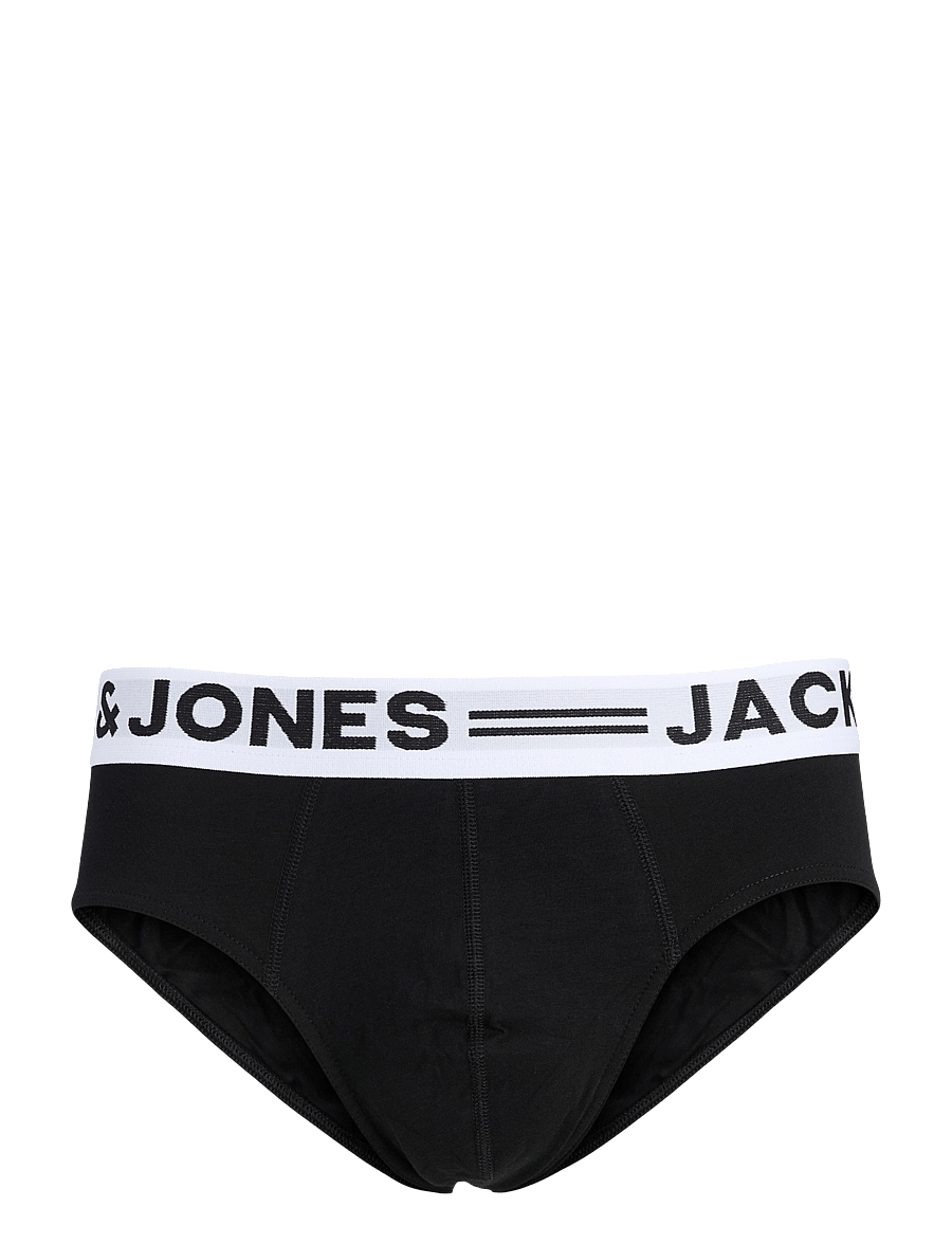 Jack & Jones - JACSENSE BRIEFS 3 PACK NOOS - black - 2