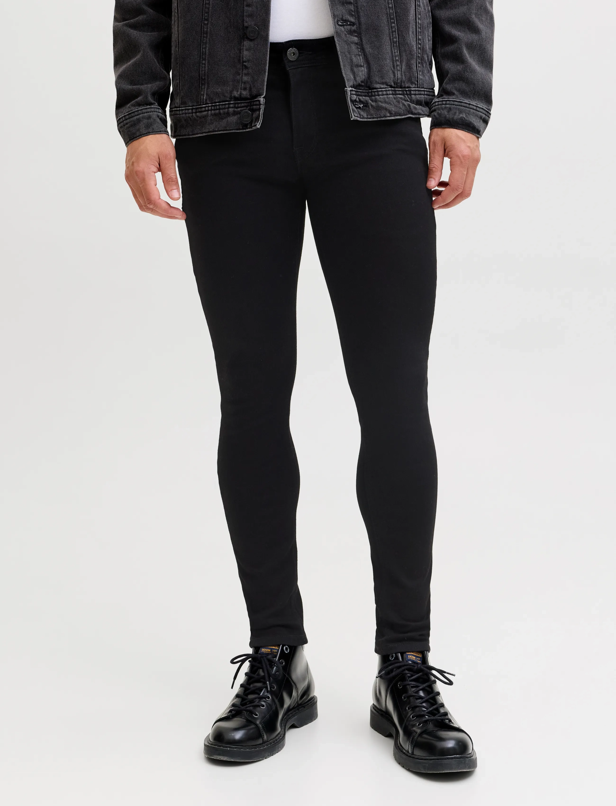 Jack & Jones JJILIAM JJORIGINAL GE 009 50SPS NOOS - Teksad - BLACK DENIM / black