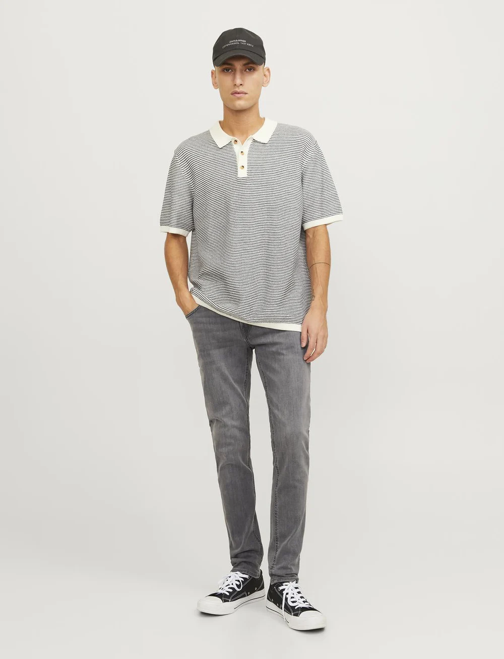 Jack & Jones - JJILIAM JJORIGINAL GE 010 50SPS NOOS - skinny jeans - grey denim - 4