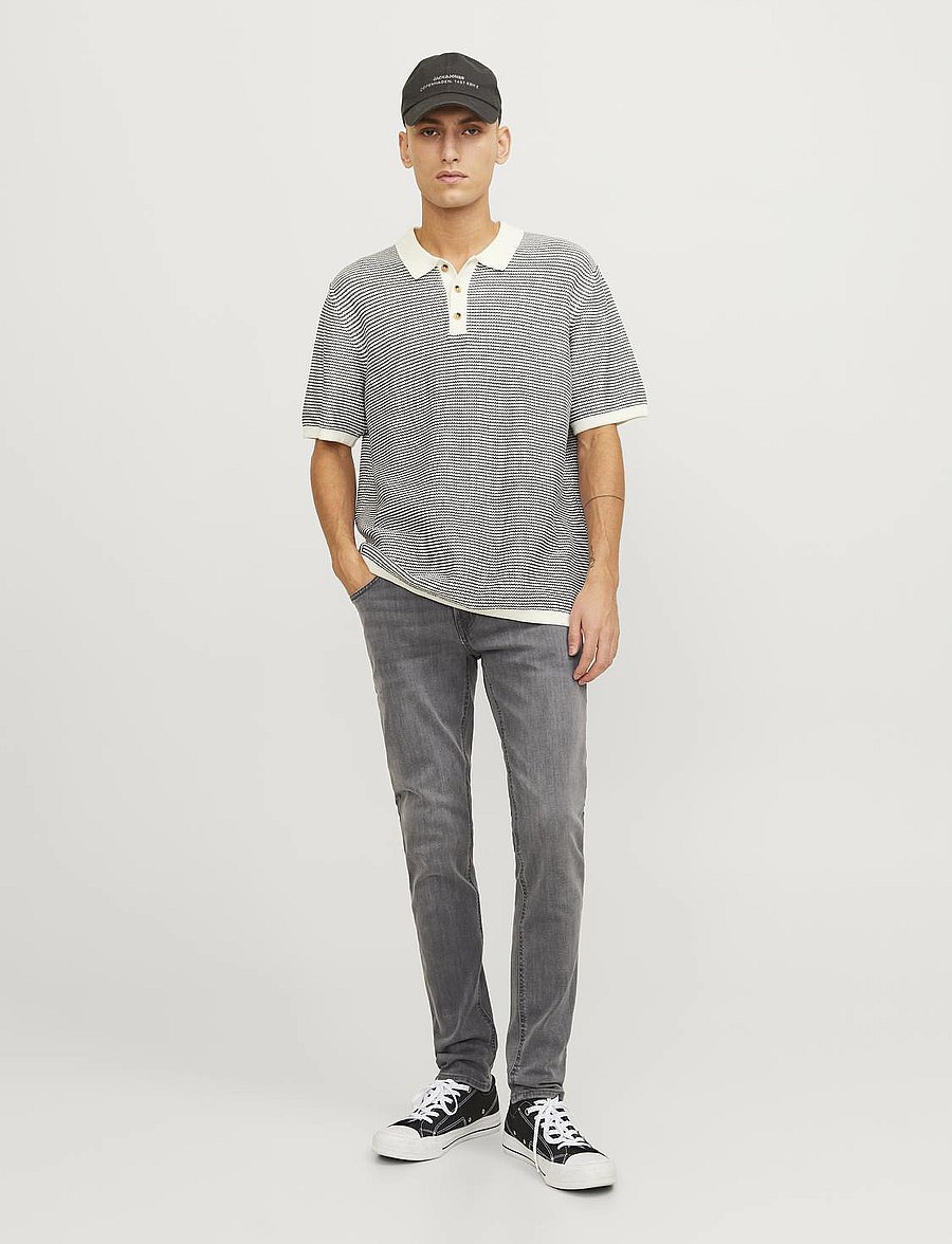 Jack & Jones - JJILIAM JJORIGINAL GE 010 50SPS NOOS - skinny jeans - grey denim - 4