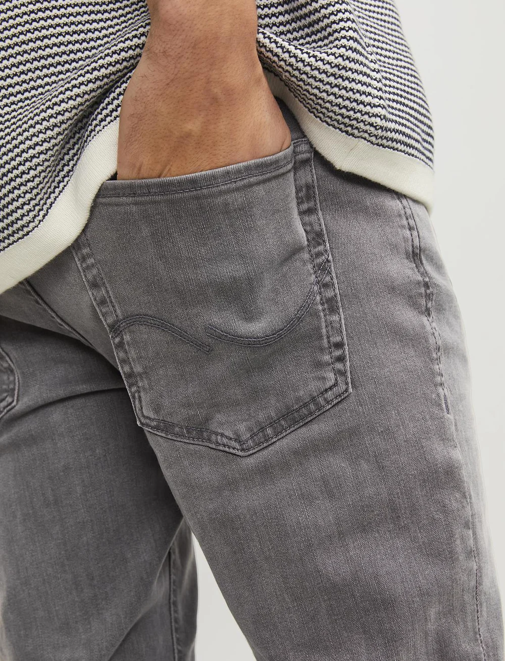 Jack & Jones - JJILIAM JJORIGINAL GE 010 50SPS NOOS - skinny jeans - grey denim - 5