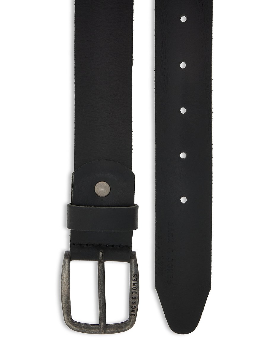Jack & Jones - JACPAUL LEATHER BELT NOOS - klassieke riemen - black - 2
