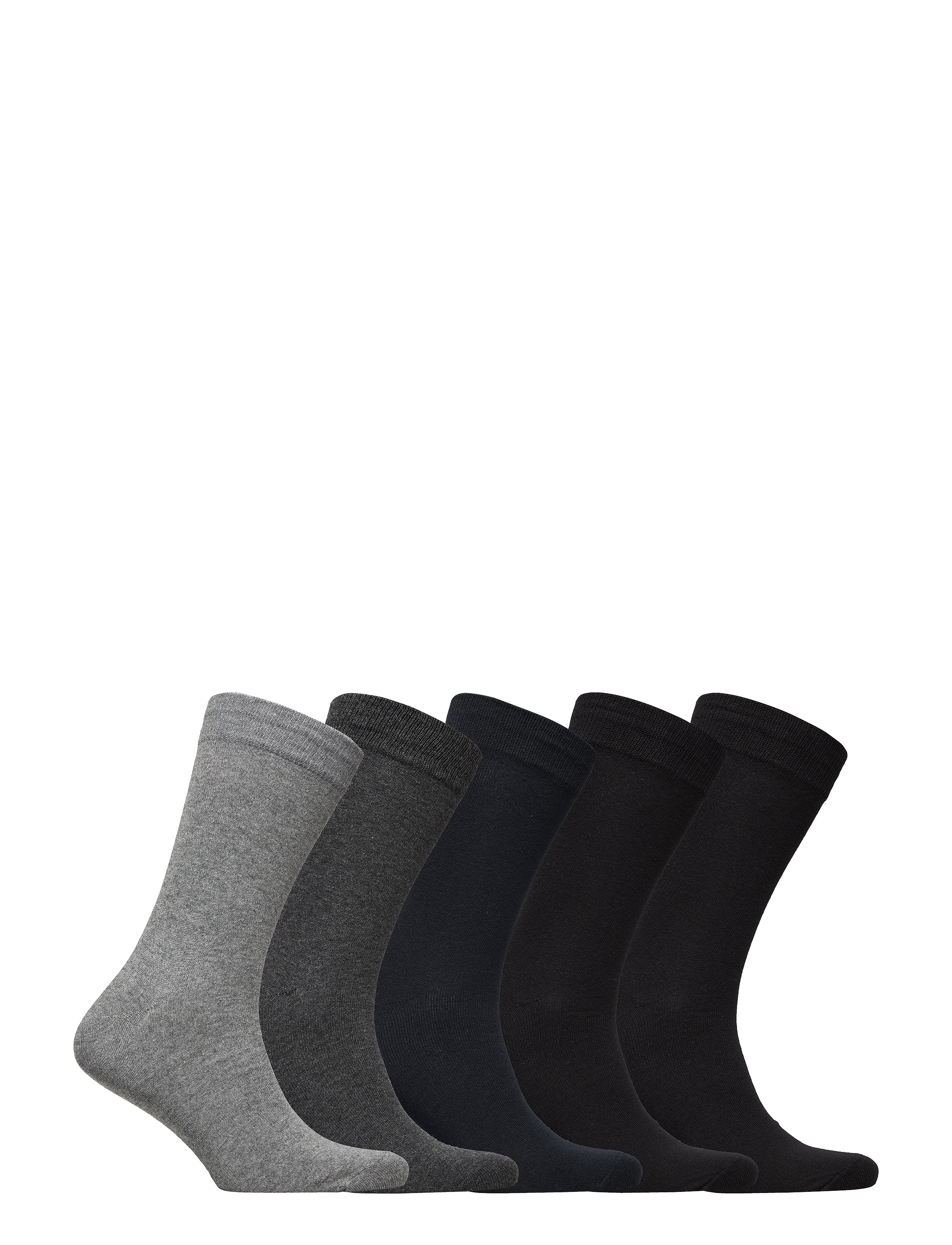 Jack & Jones - JACJENS SOCK 5 PACK NOOS - laveste priser - dark grey melange - 5
