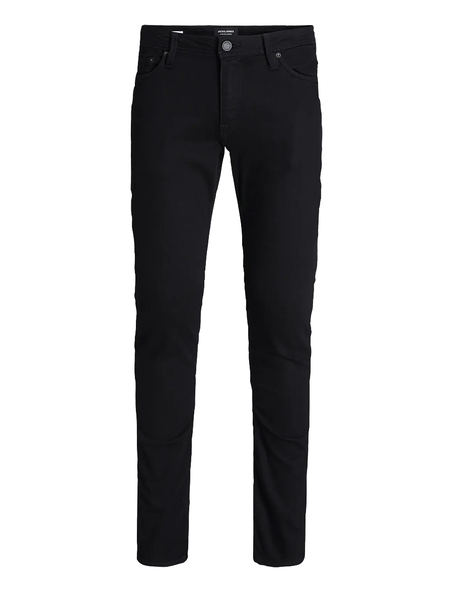 Jack & Jones - JJIGLENN JJFELIX GE 046 50SPS NOOS - slim jeans - black denim - 1